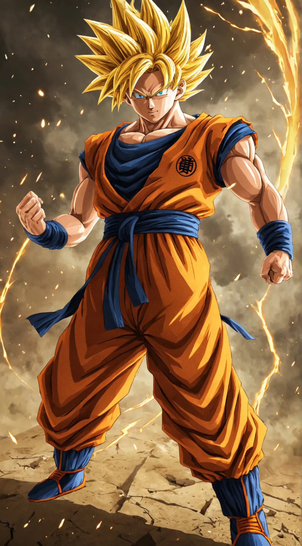 ai character: Goku background