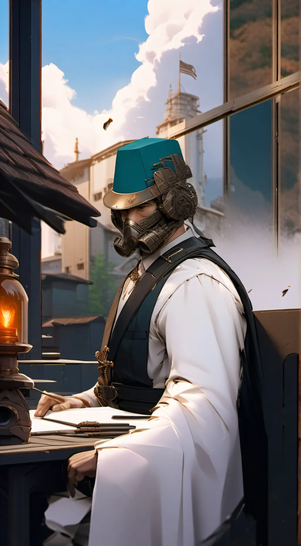 ai character: маньяк  background