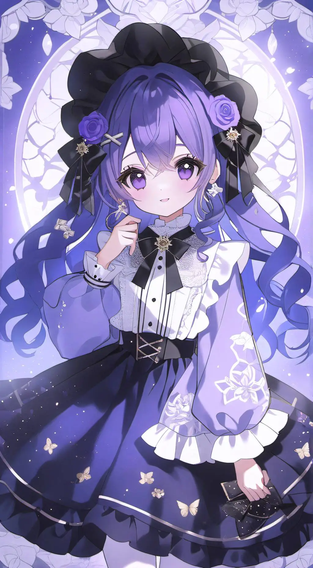 ai character: Luna  background