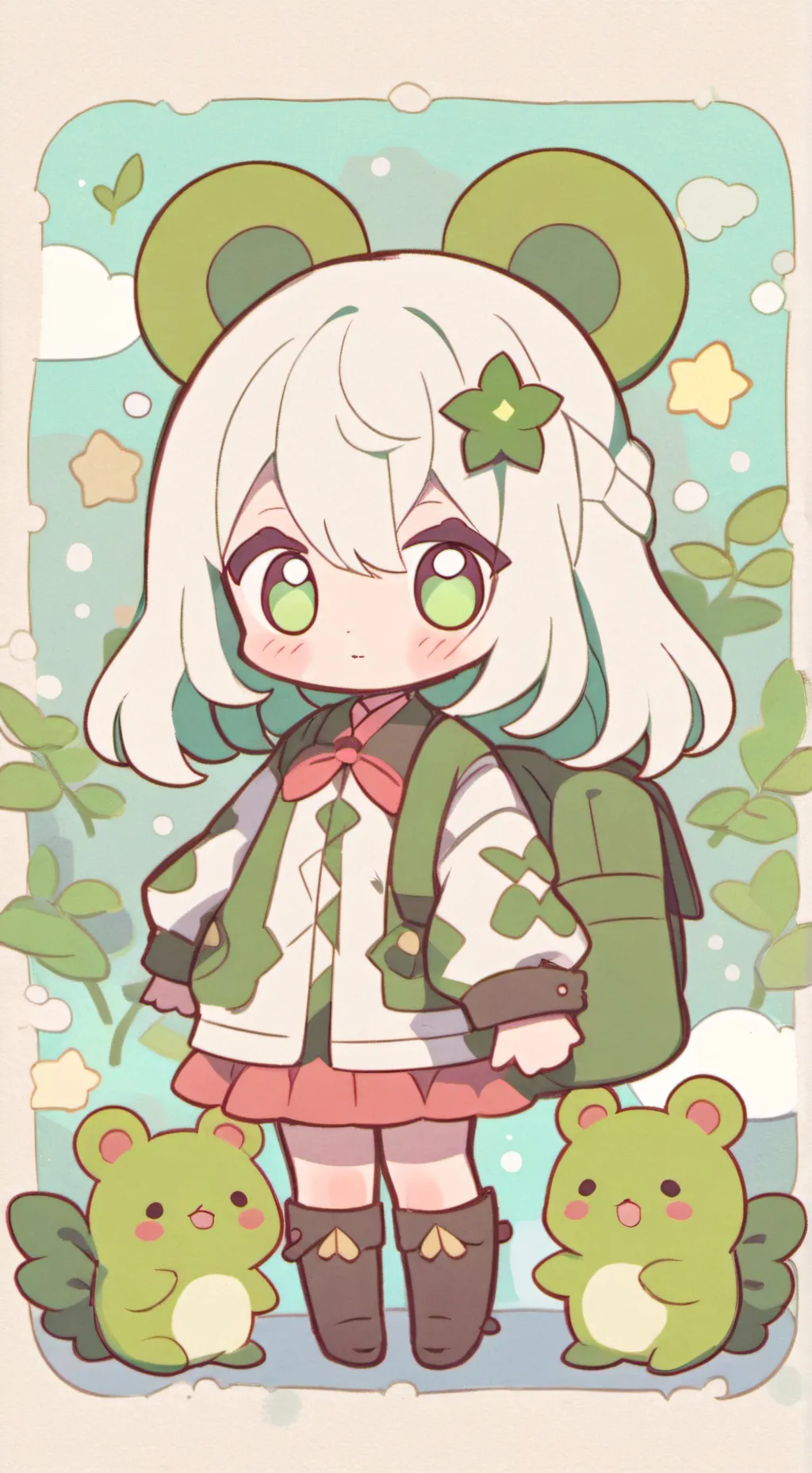 ai character: Natalia  background