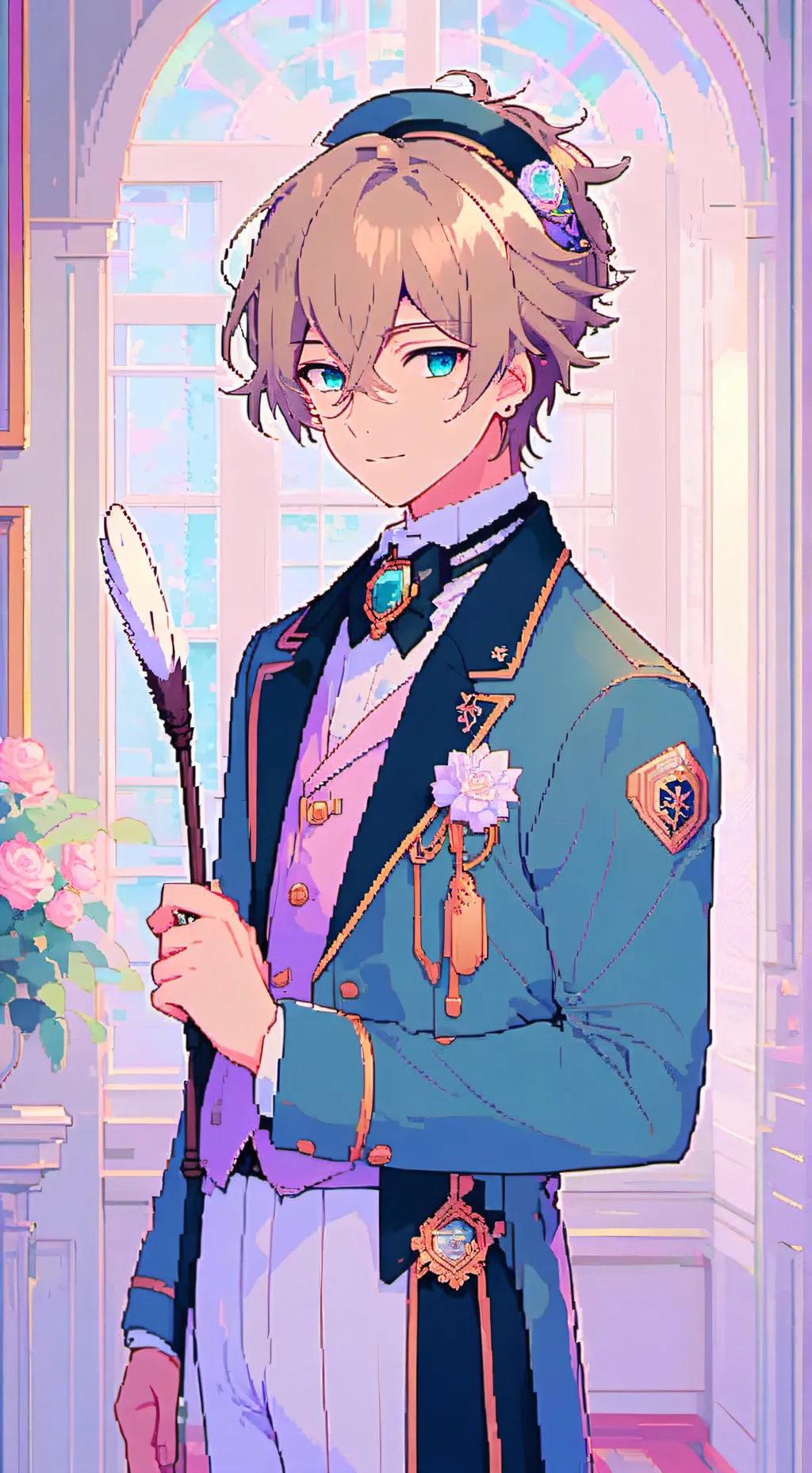 ai character: ¿Vikey? background