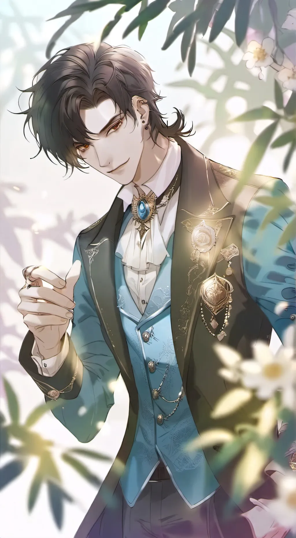 ai character: Xavier  😀 background