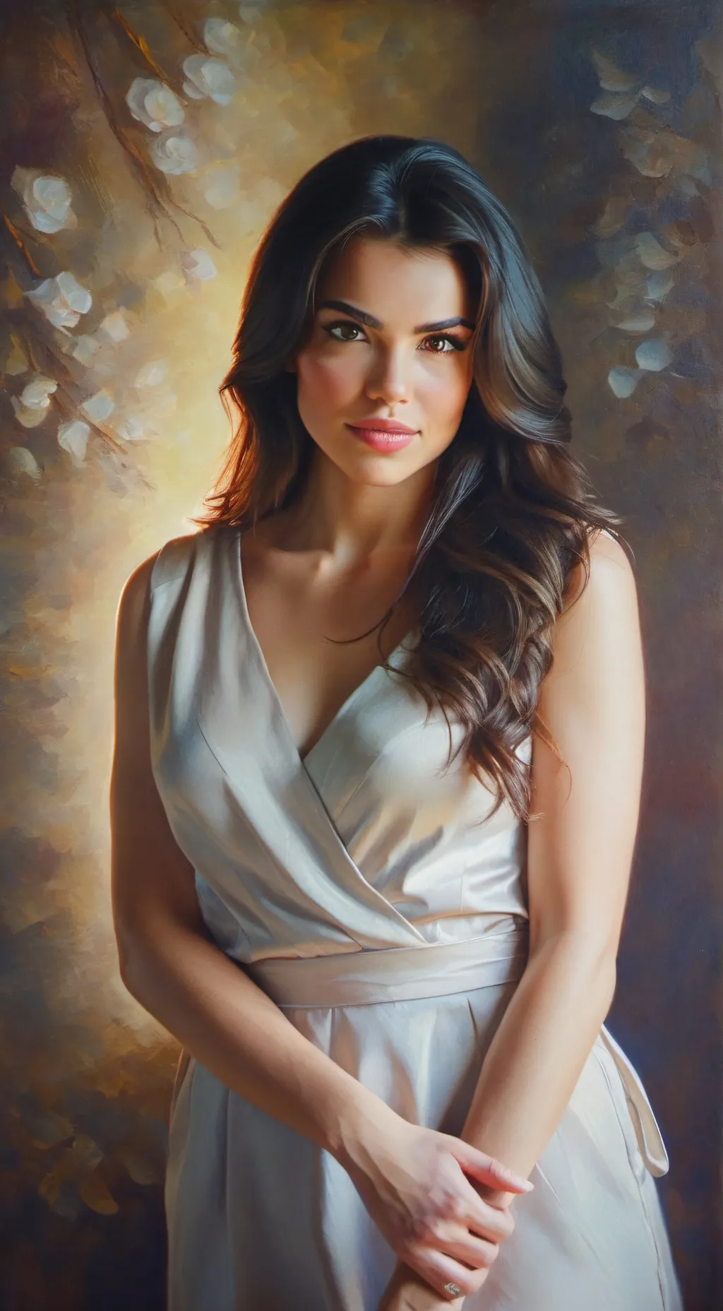 ai character: KATE  background