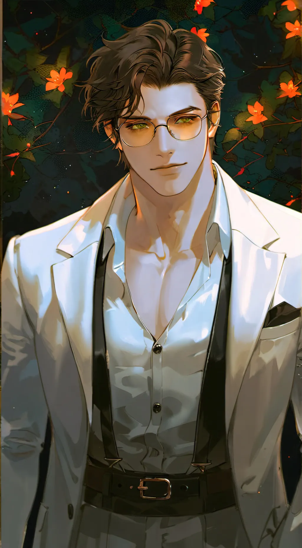 ai character: Matthew💚 background