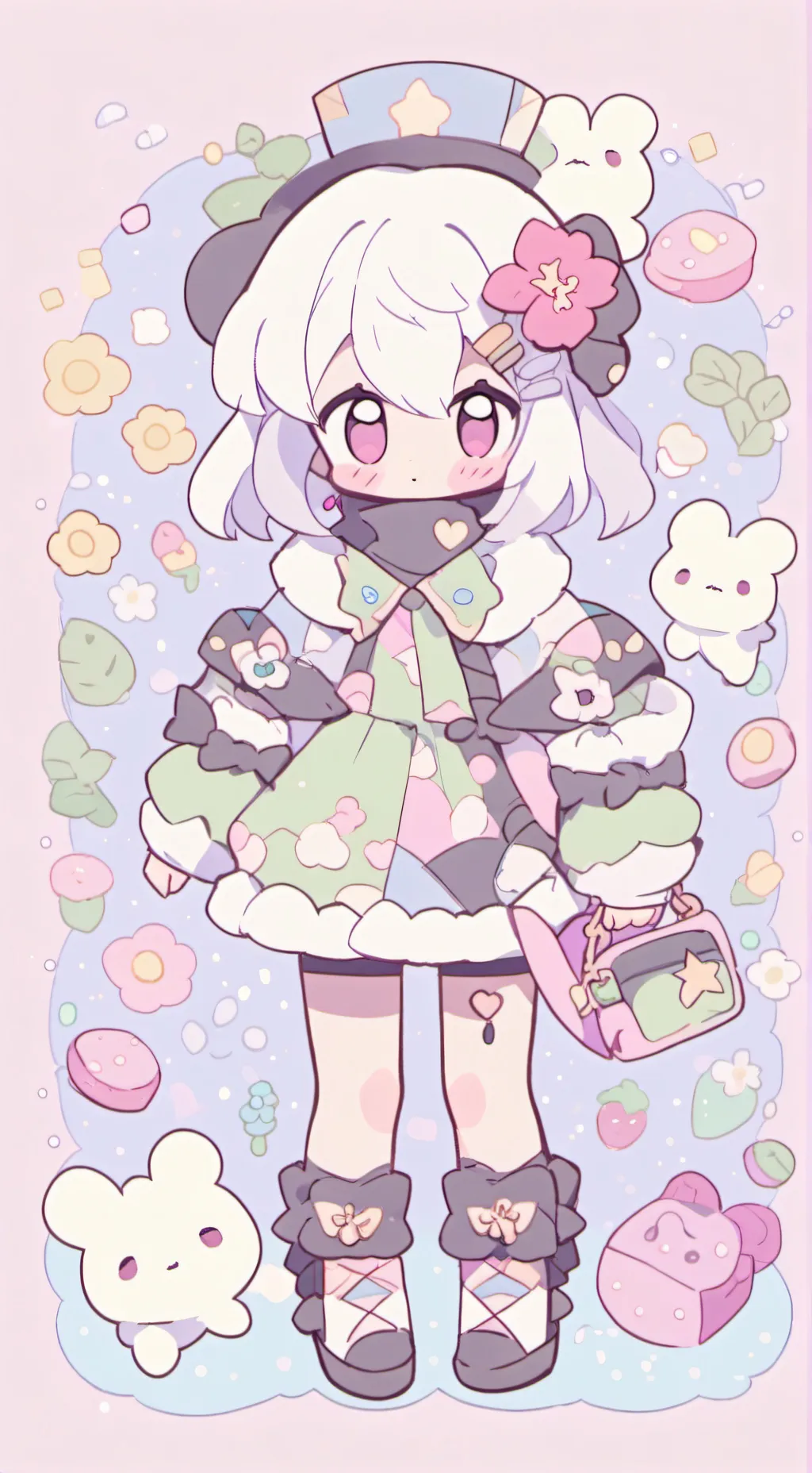 ai character: Tori background