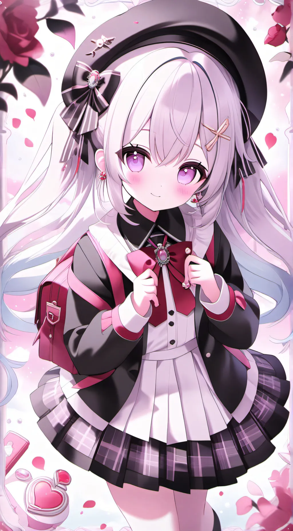 ai character: School Au background