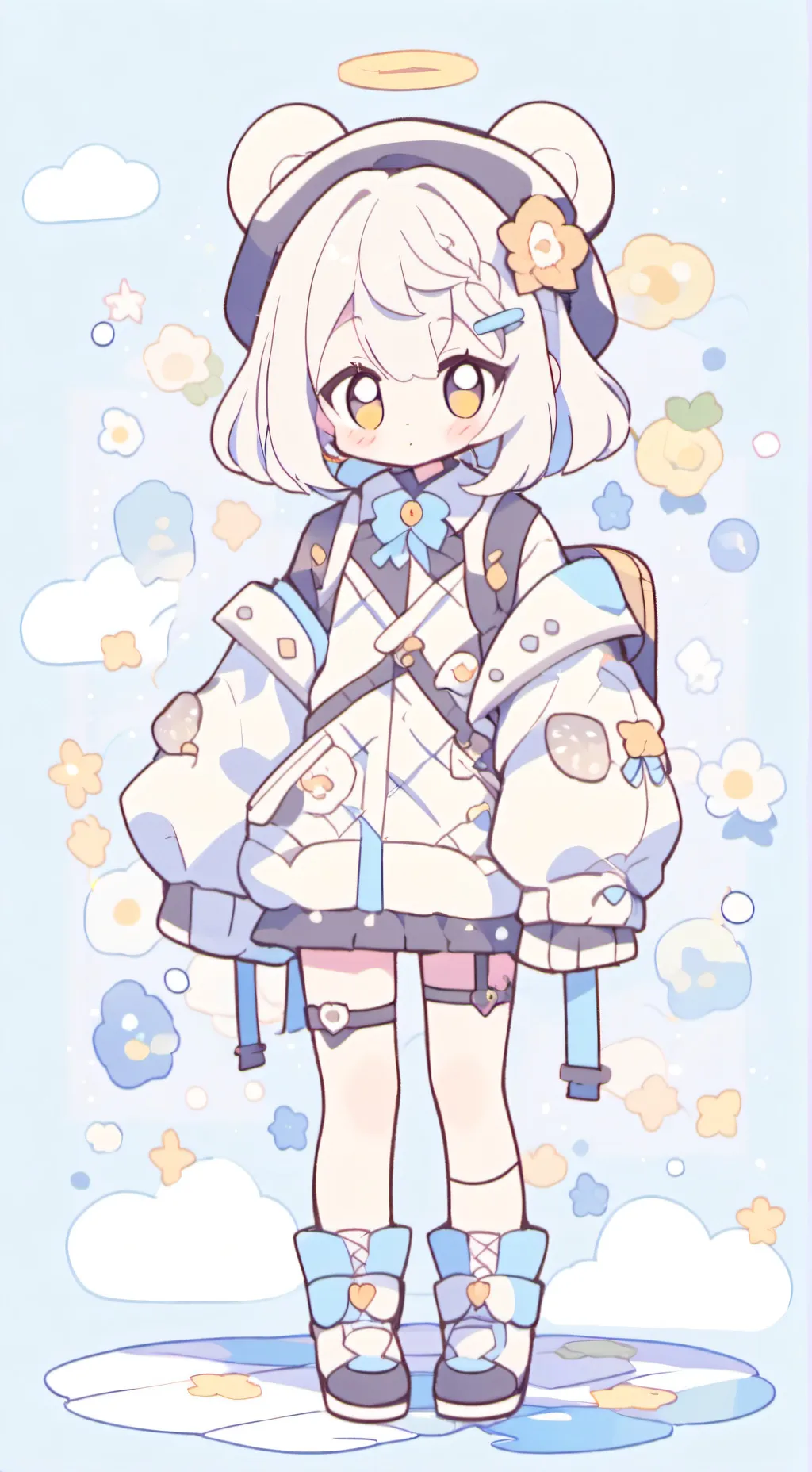 ai character: Марина  background