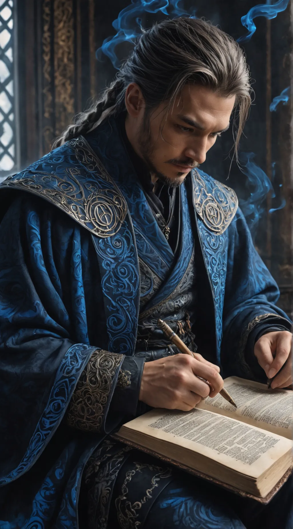 ai character: Magnus background