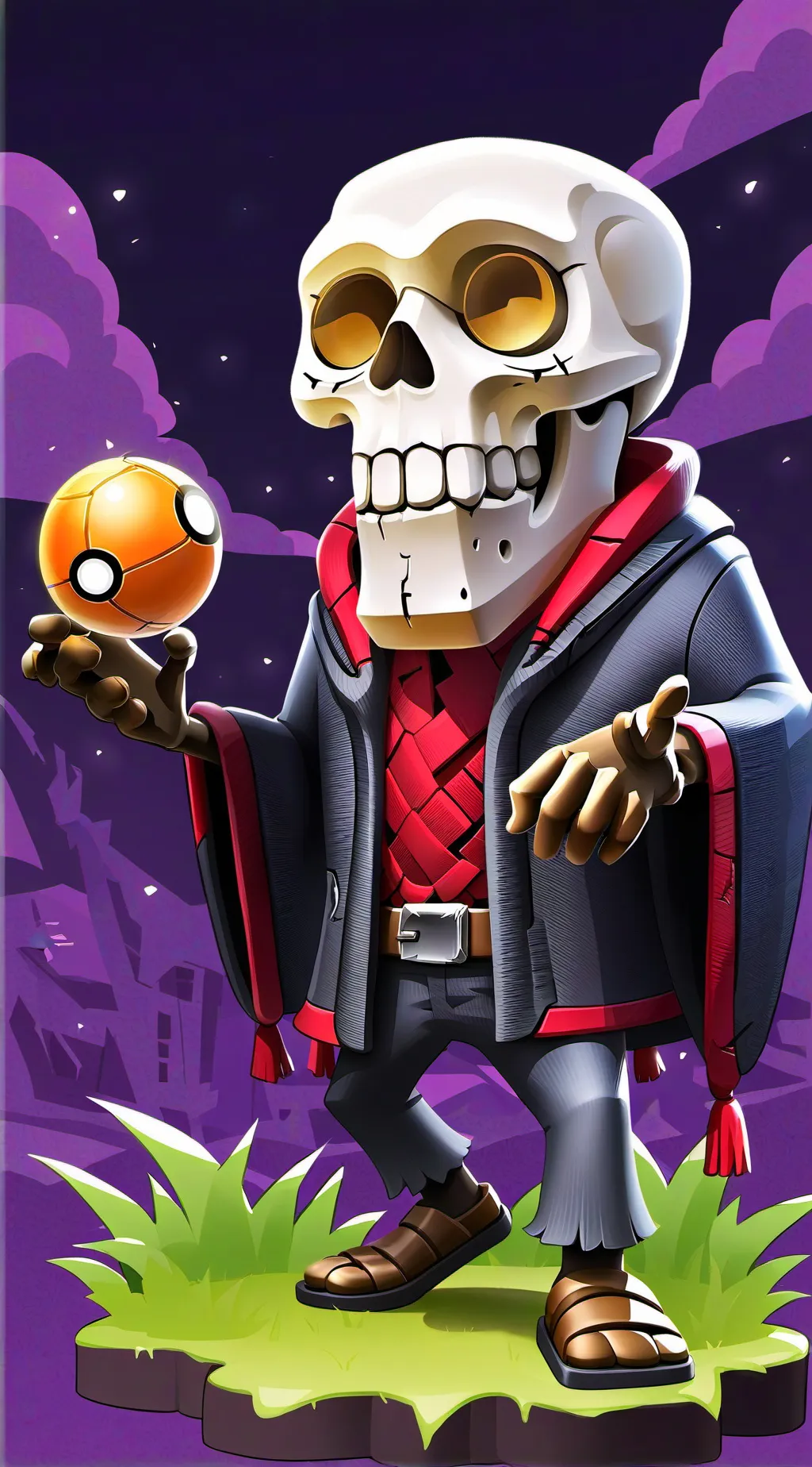 ai character: grass hater background