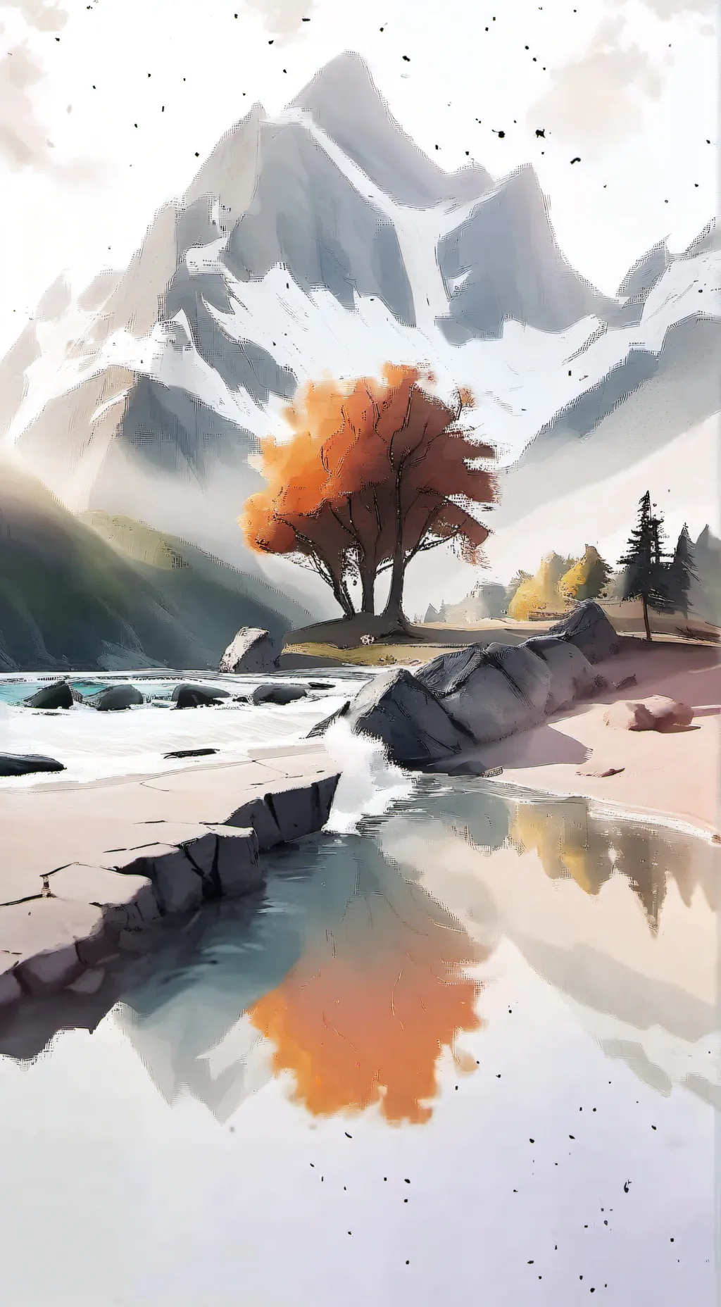 ai character: Cyan...... background