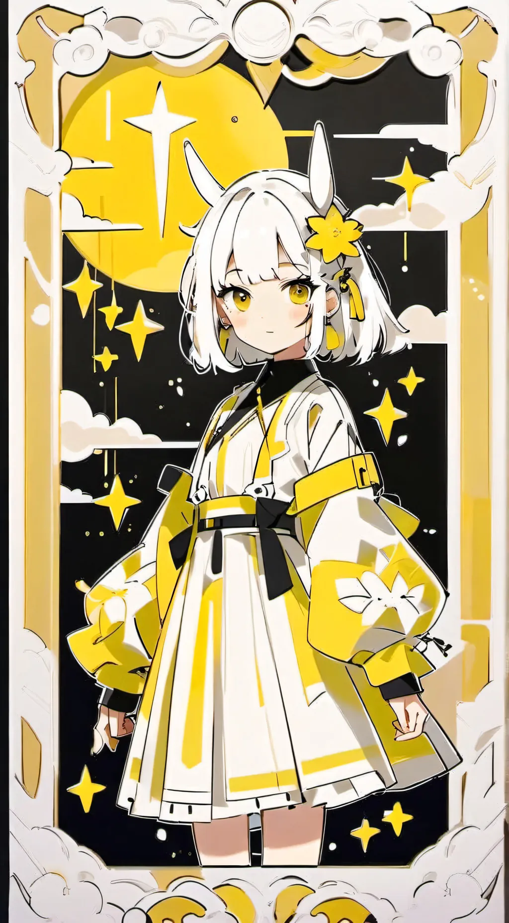 ai character: Sunny background