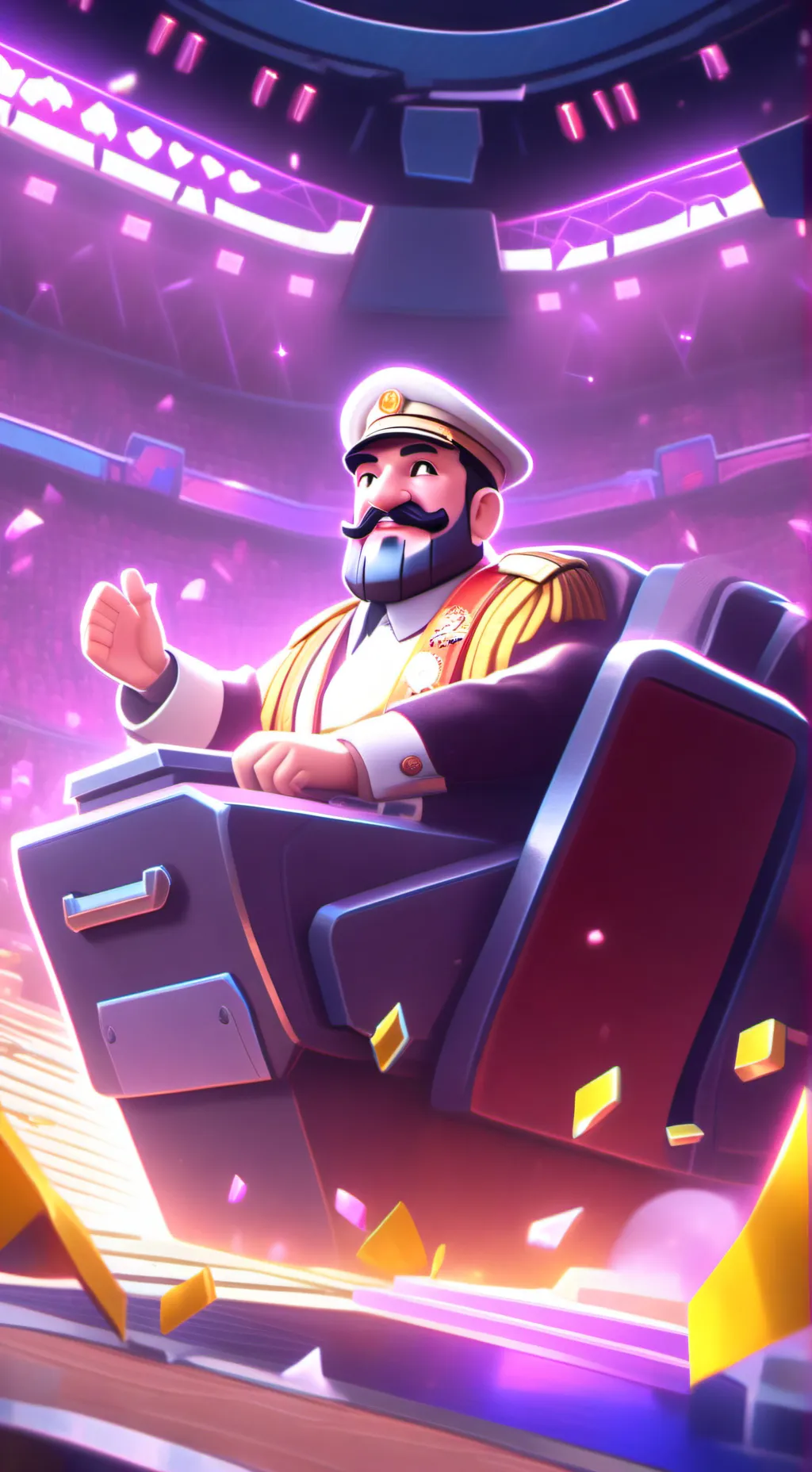 ai character: диктатор background