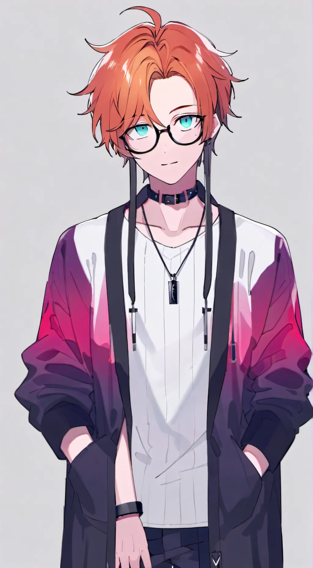 ai character: Oliver  background