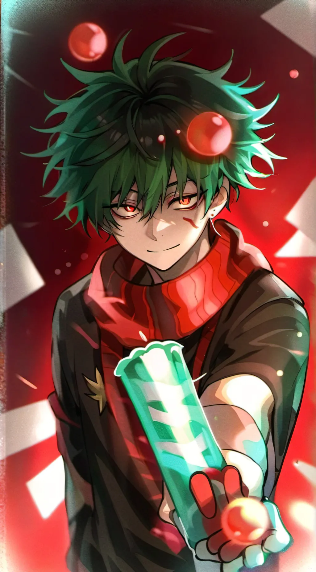 ai character: deku kun background