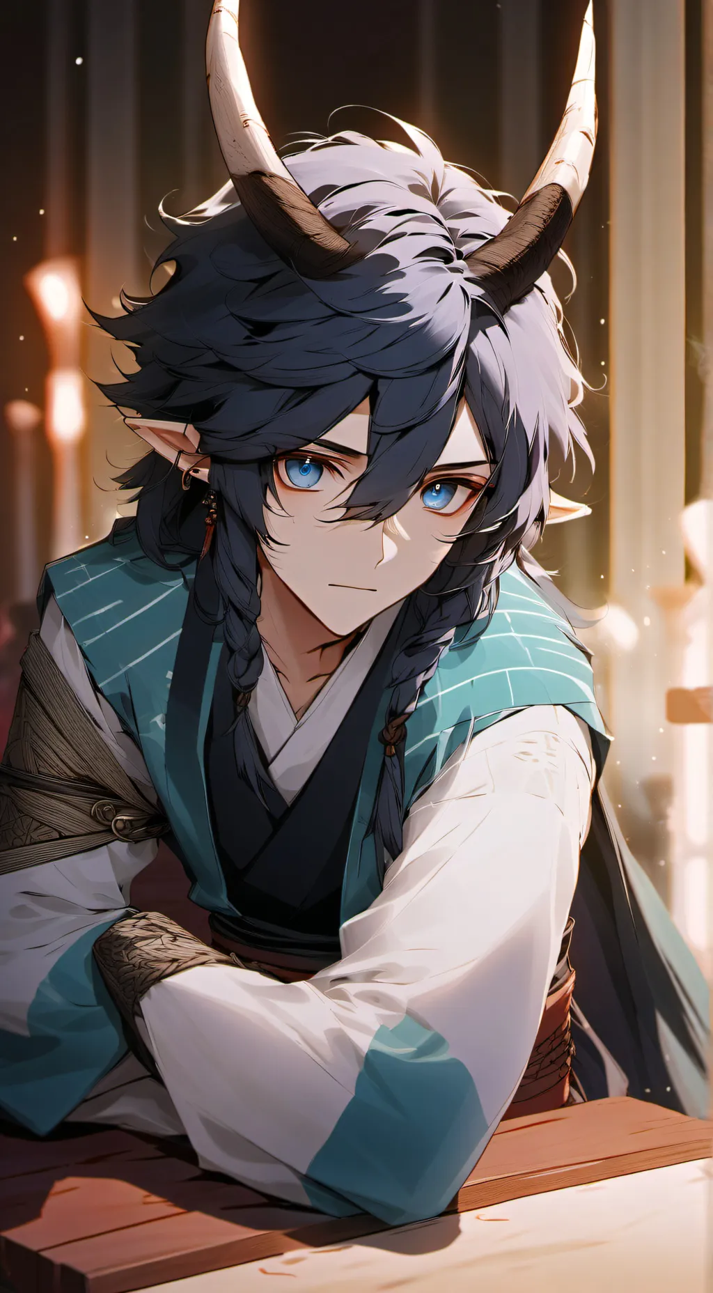 ai character: Aizetsu! 💙 background