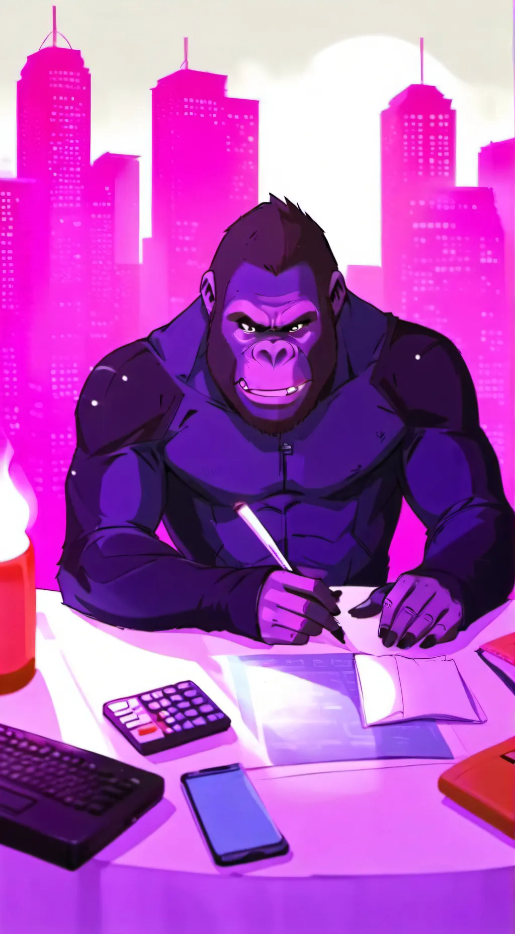 ai character: GTAG SLEEPOVER background