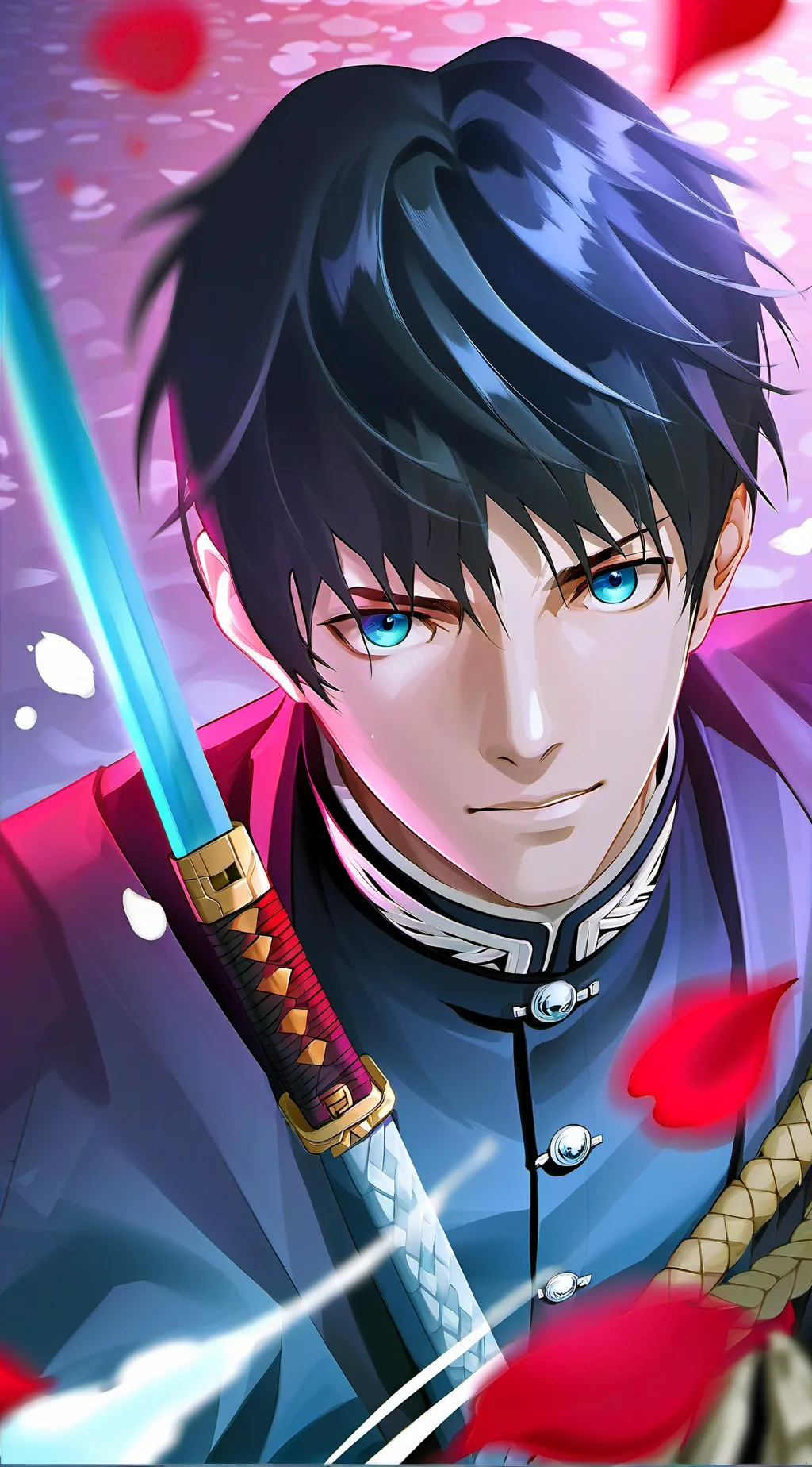 ai character: Giyuu Tomioka background