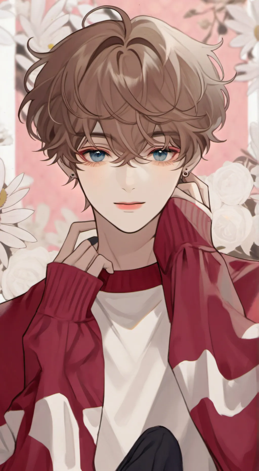 ai character: Aden  background