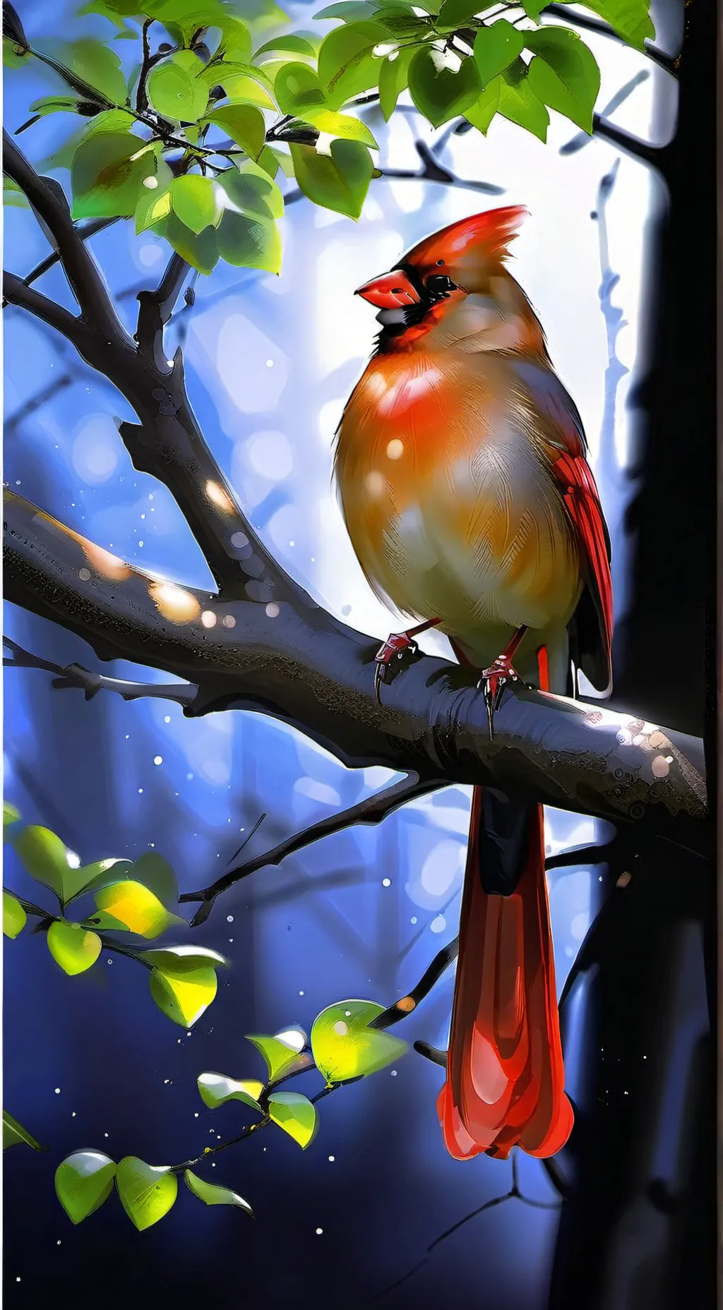 ai character: Birds of a Feather background