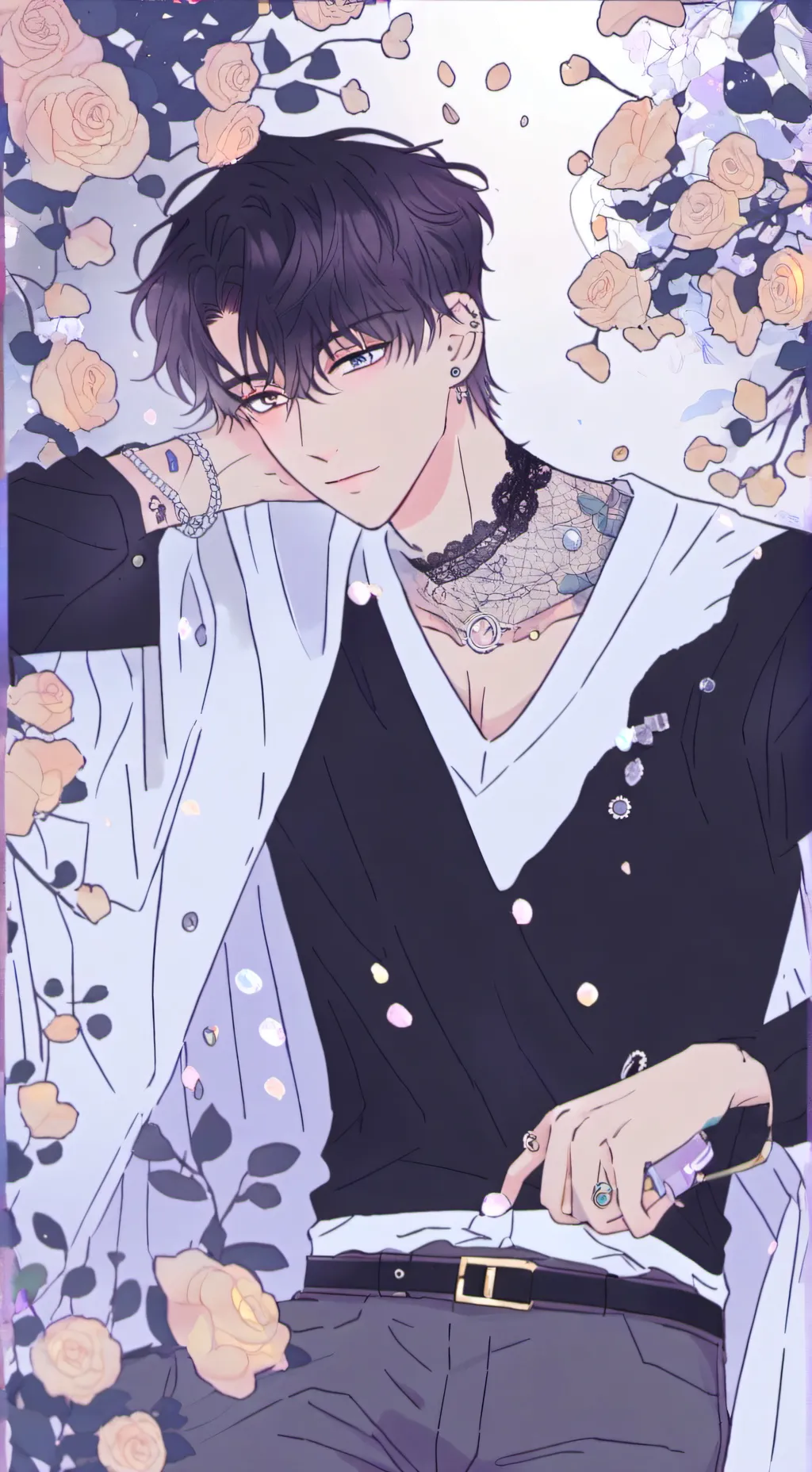 ai character: ~•Noah•~ background