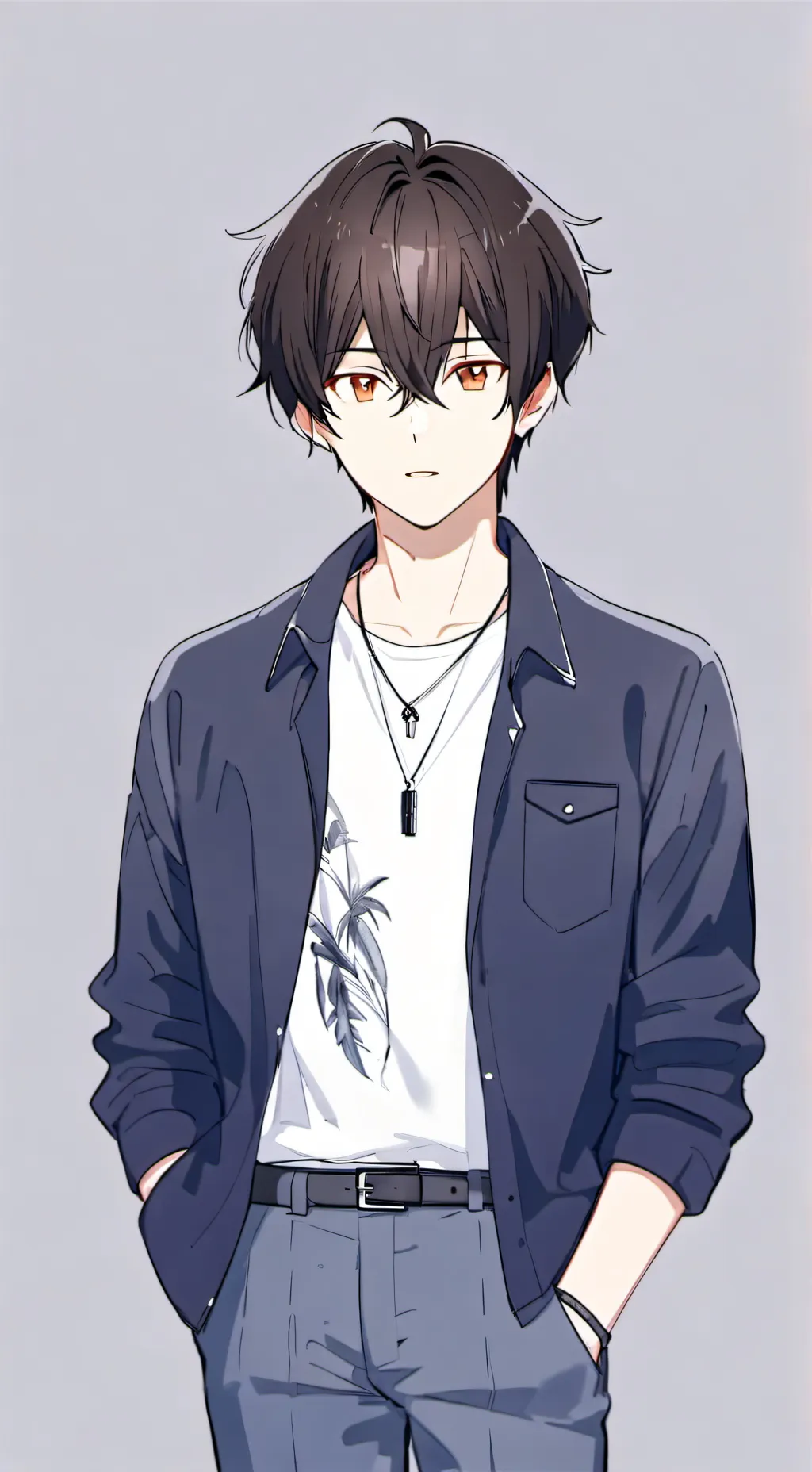 ai character: Kuze  background