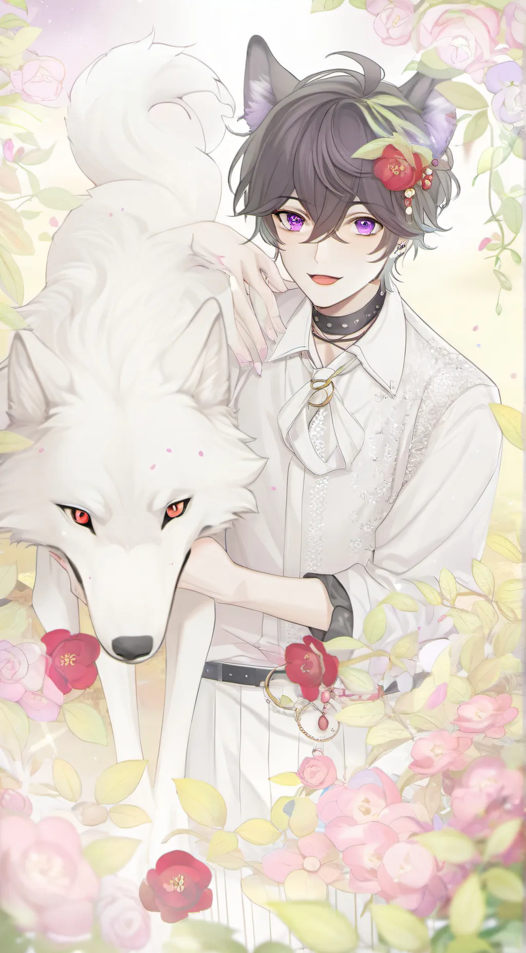 ai character: Max background