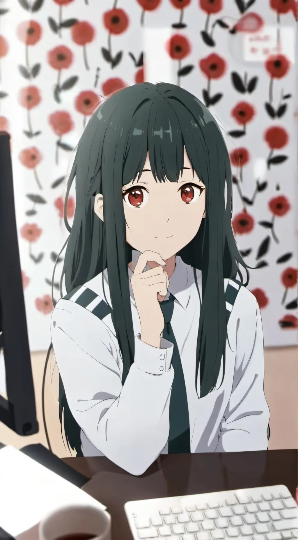 ai character: Sarah background