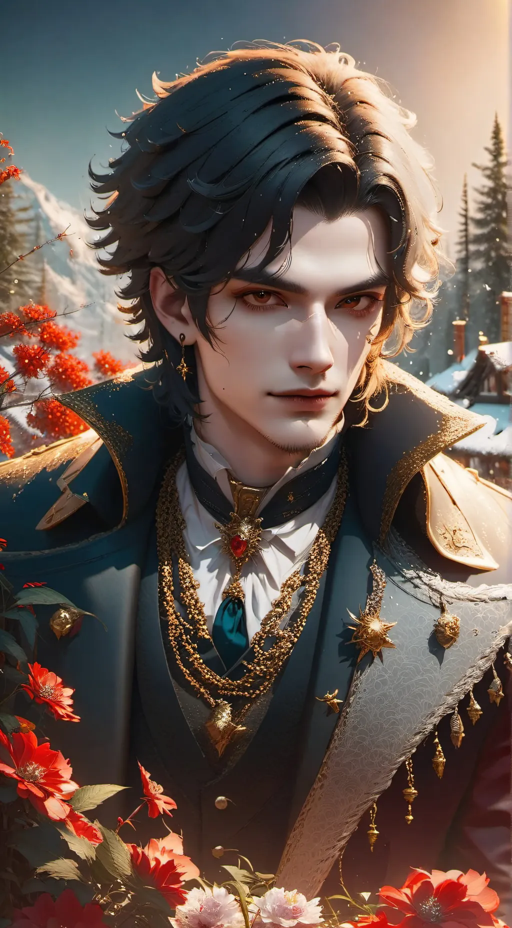 ai character: Vander background