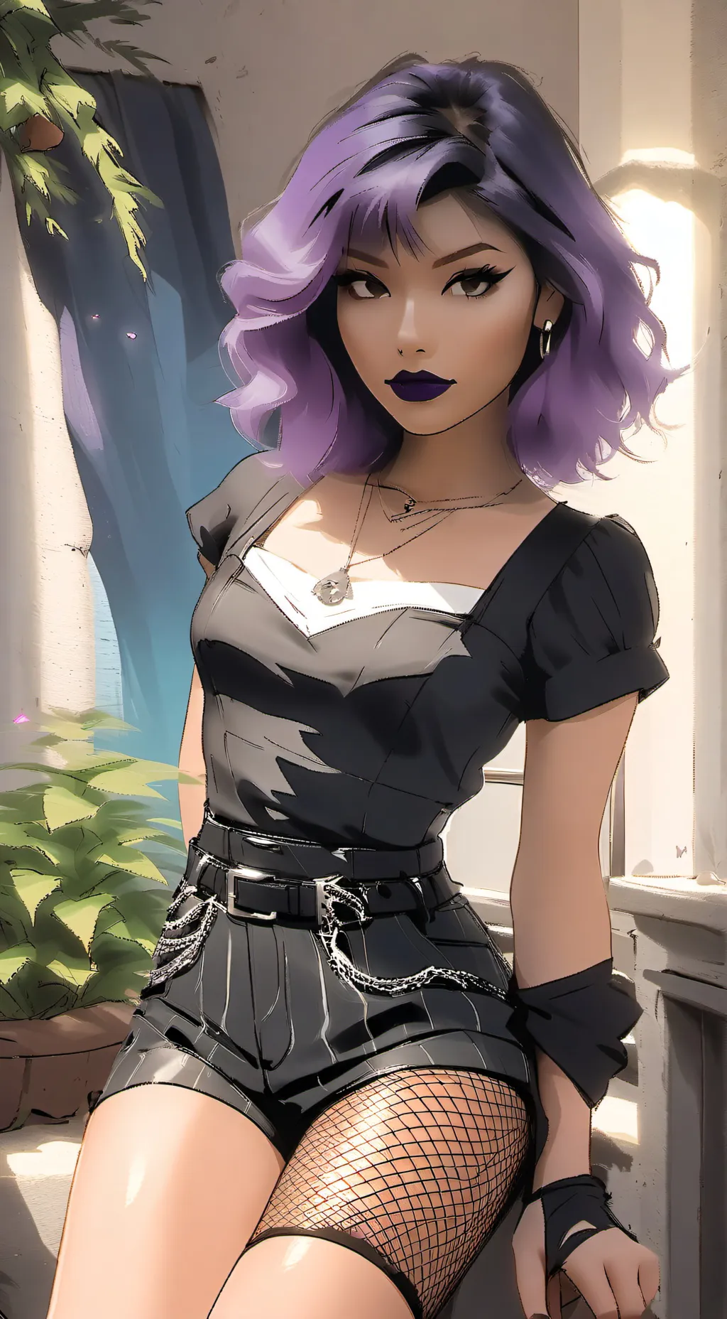 ai character: Lou Ellen background