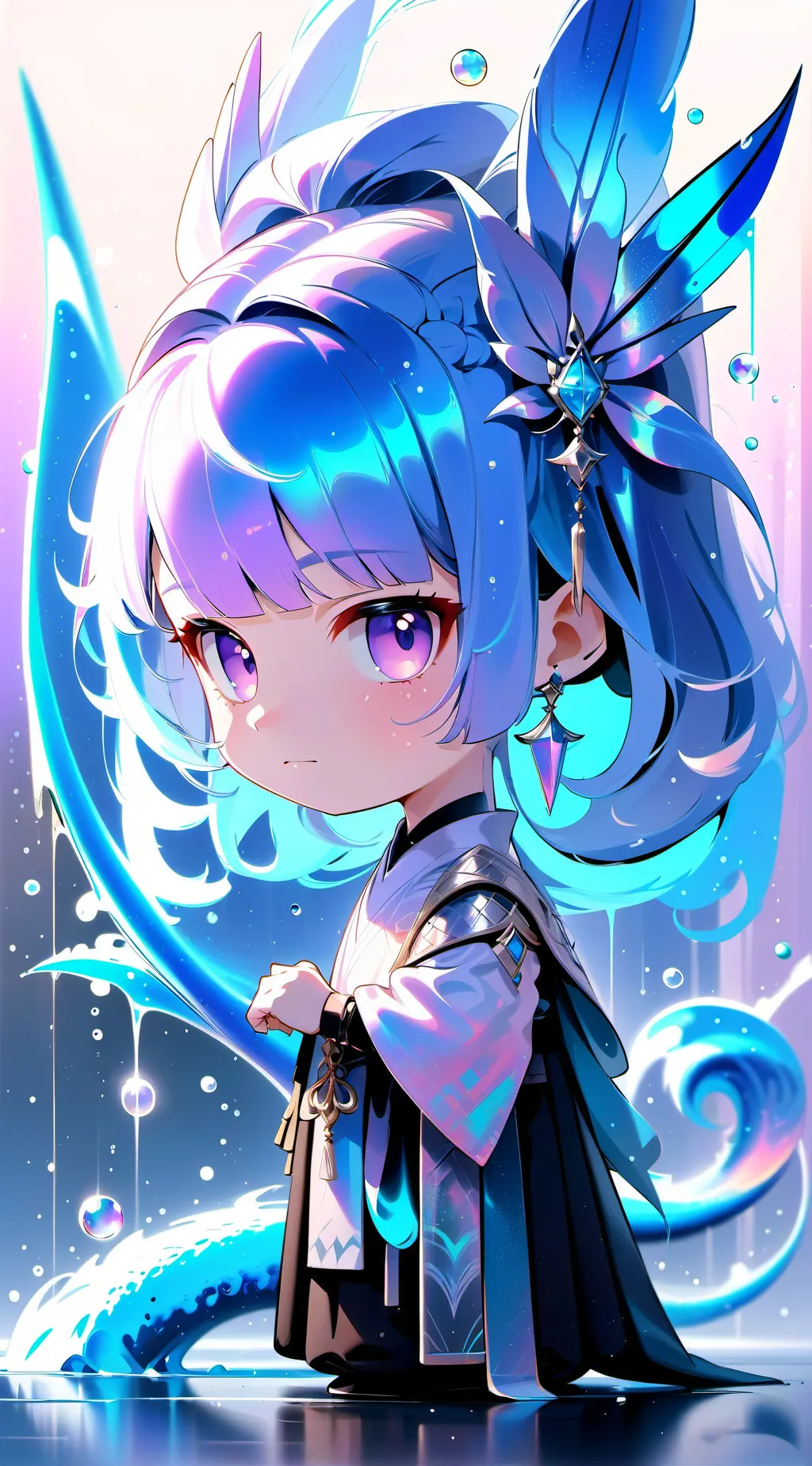 ai character: Lil  background