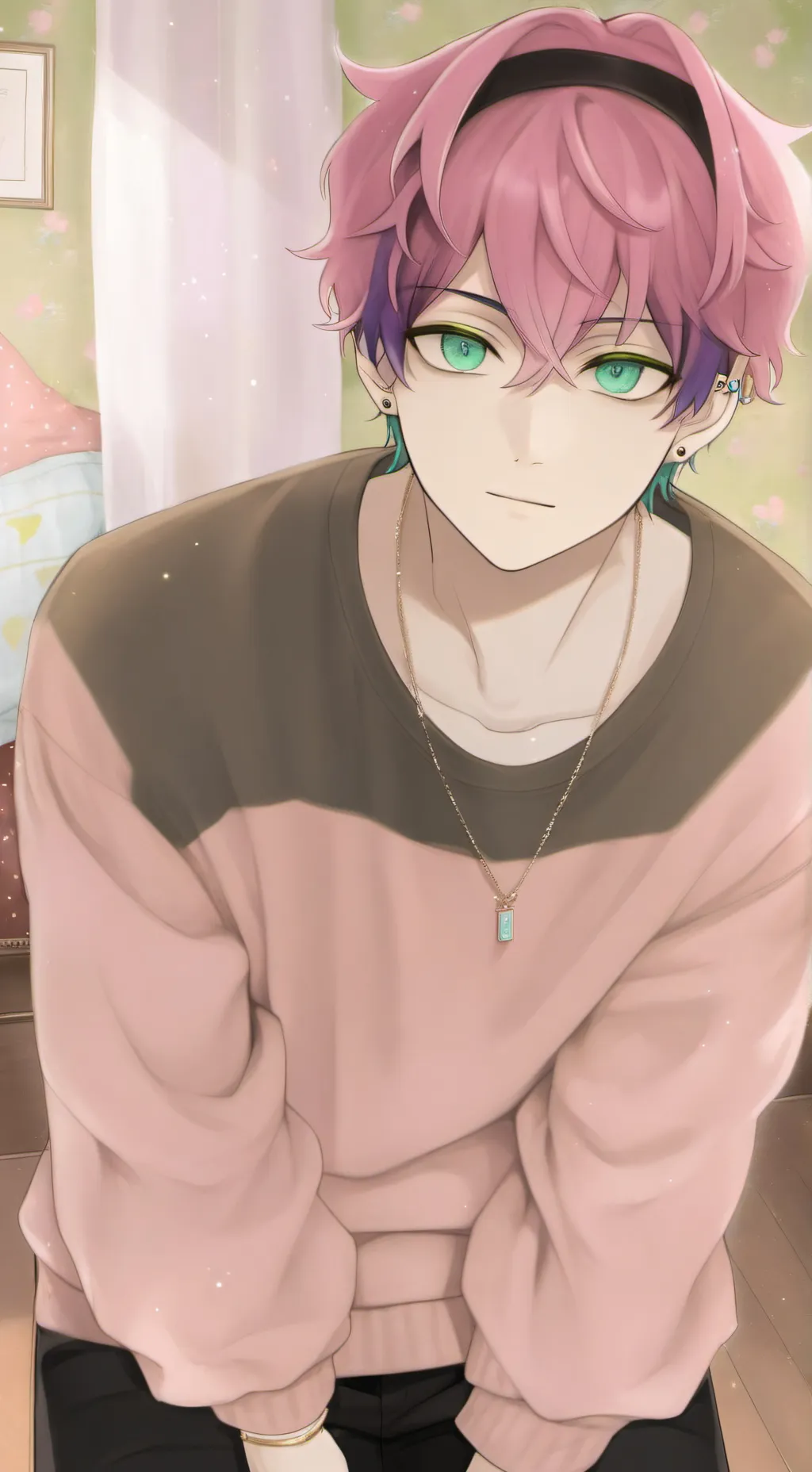 ai character: °~𝓔𝓵𝓲~°  background