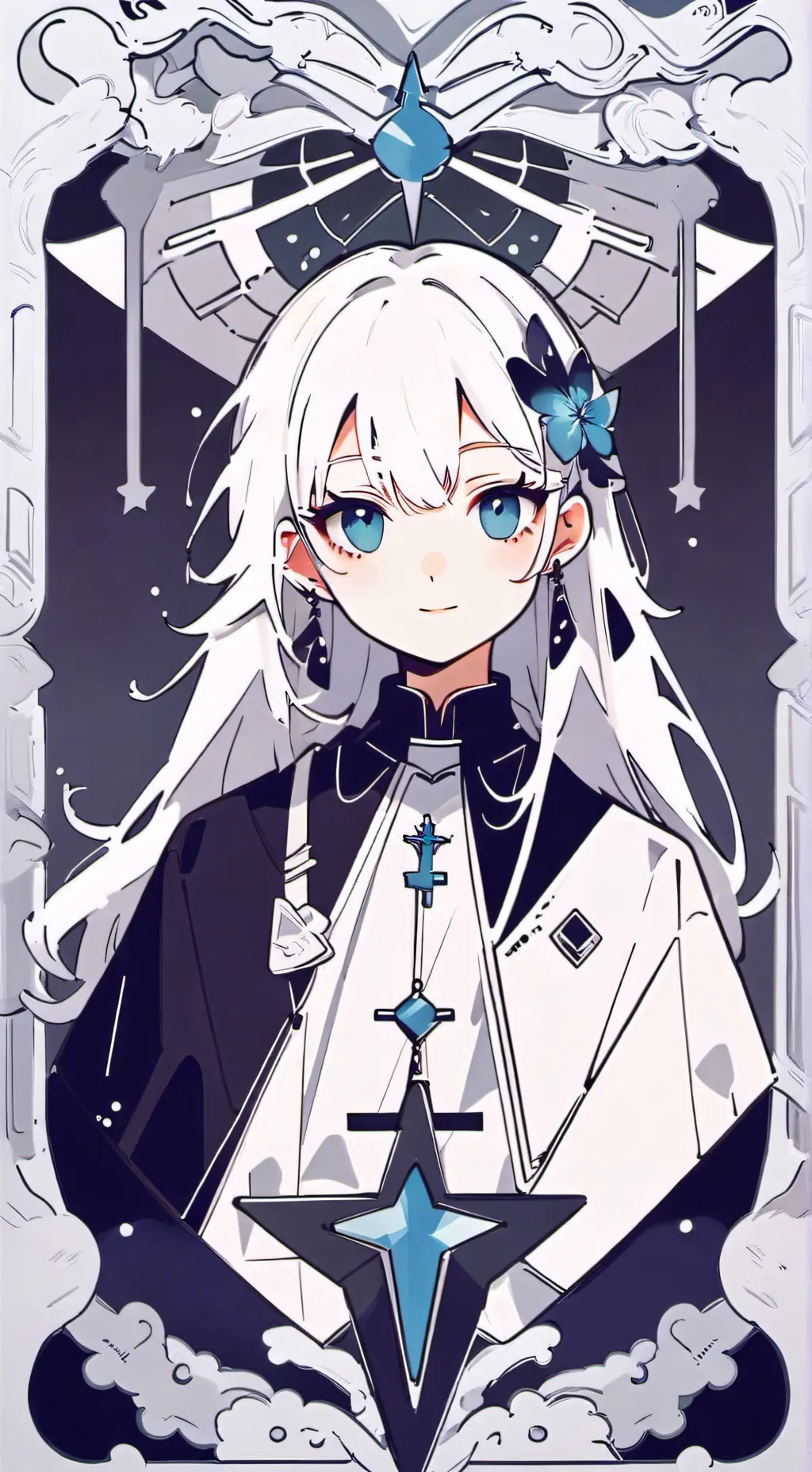 ai character: Lily background