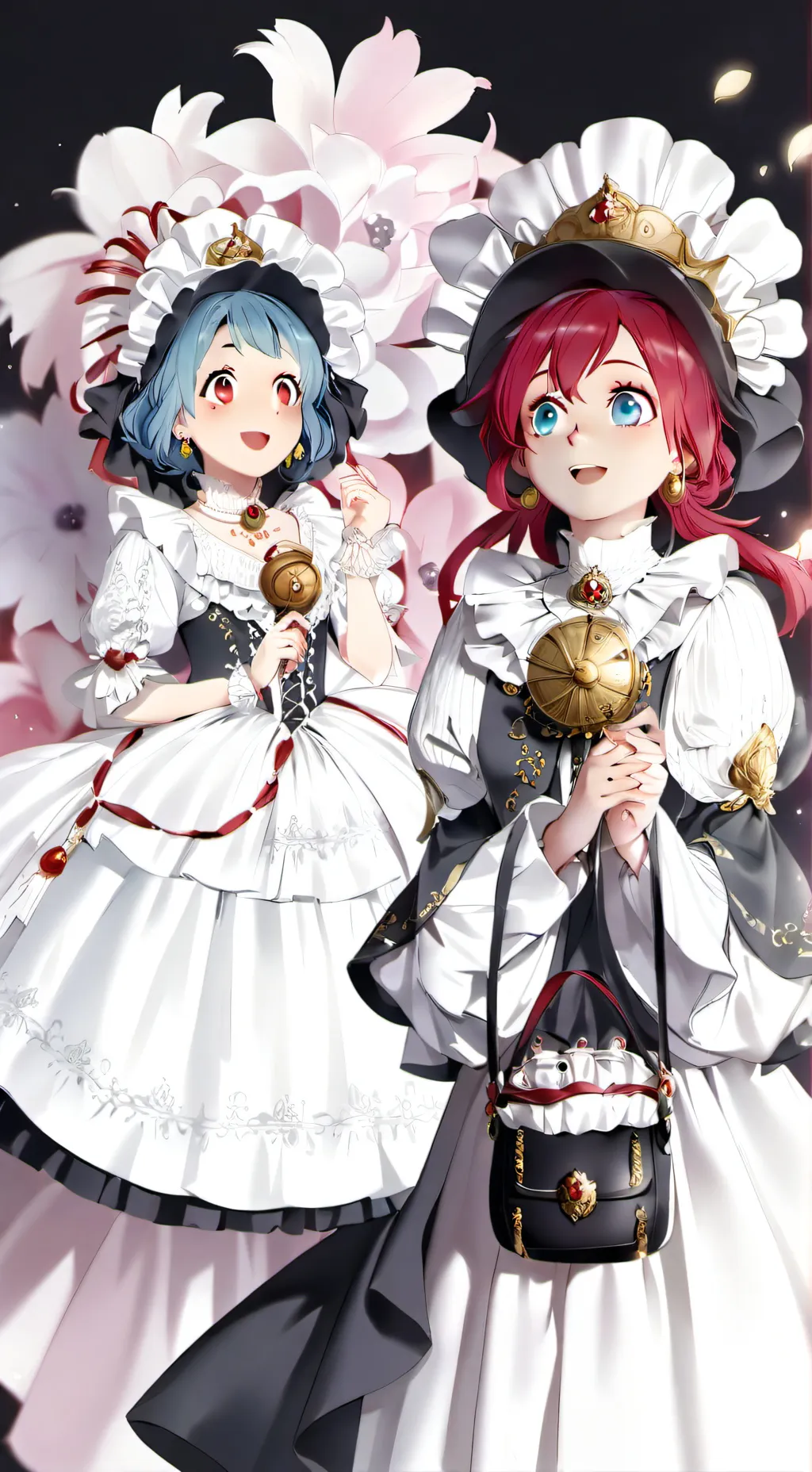 ai character: Mary and mimi background