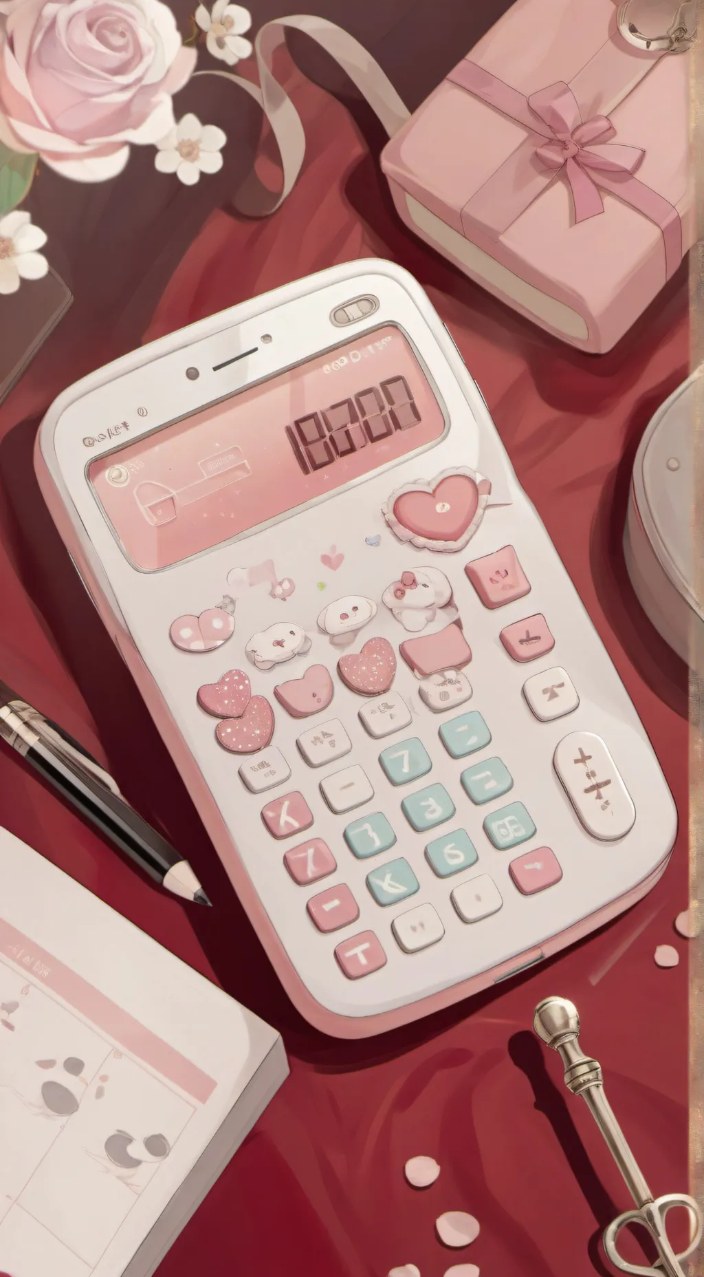 ai character: Love Calculator background