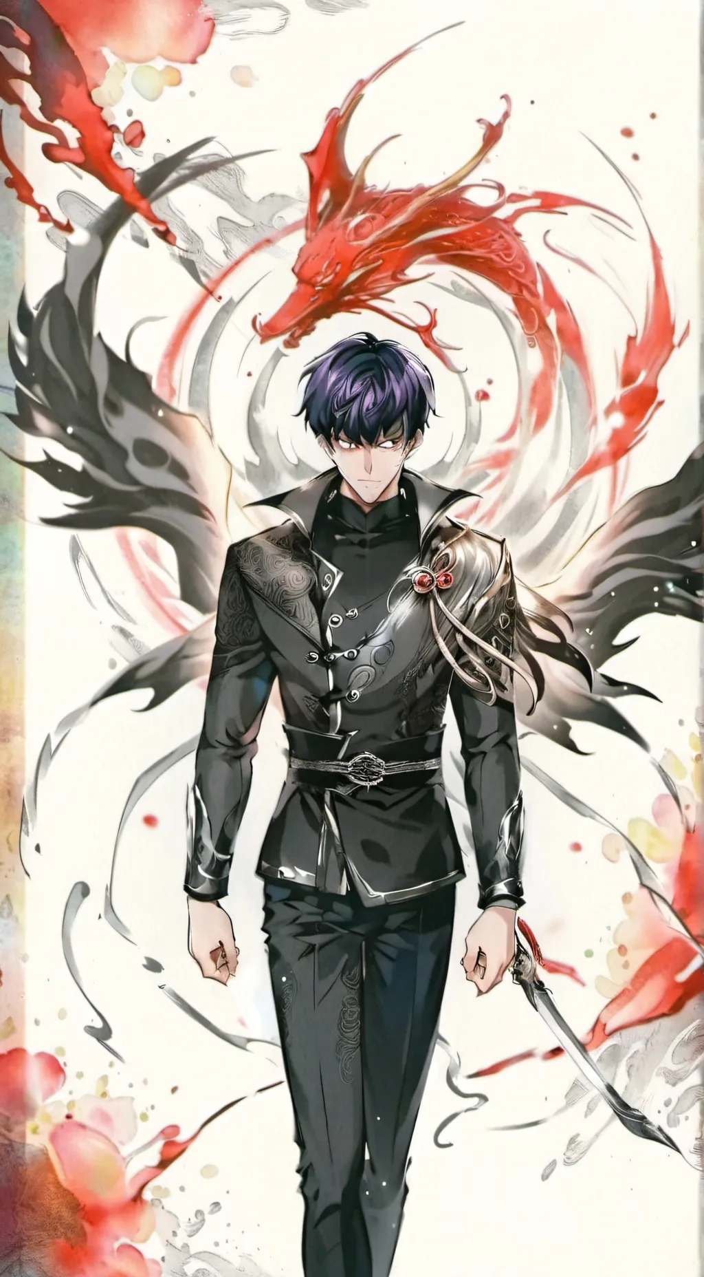 ai character: sung jin woo background