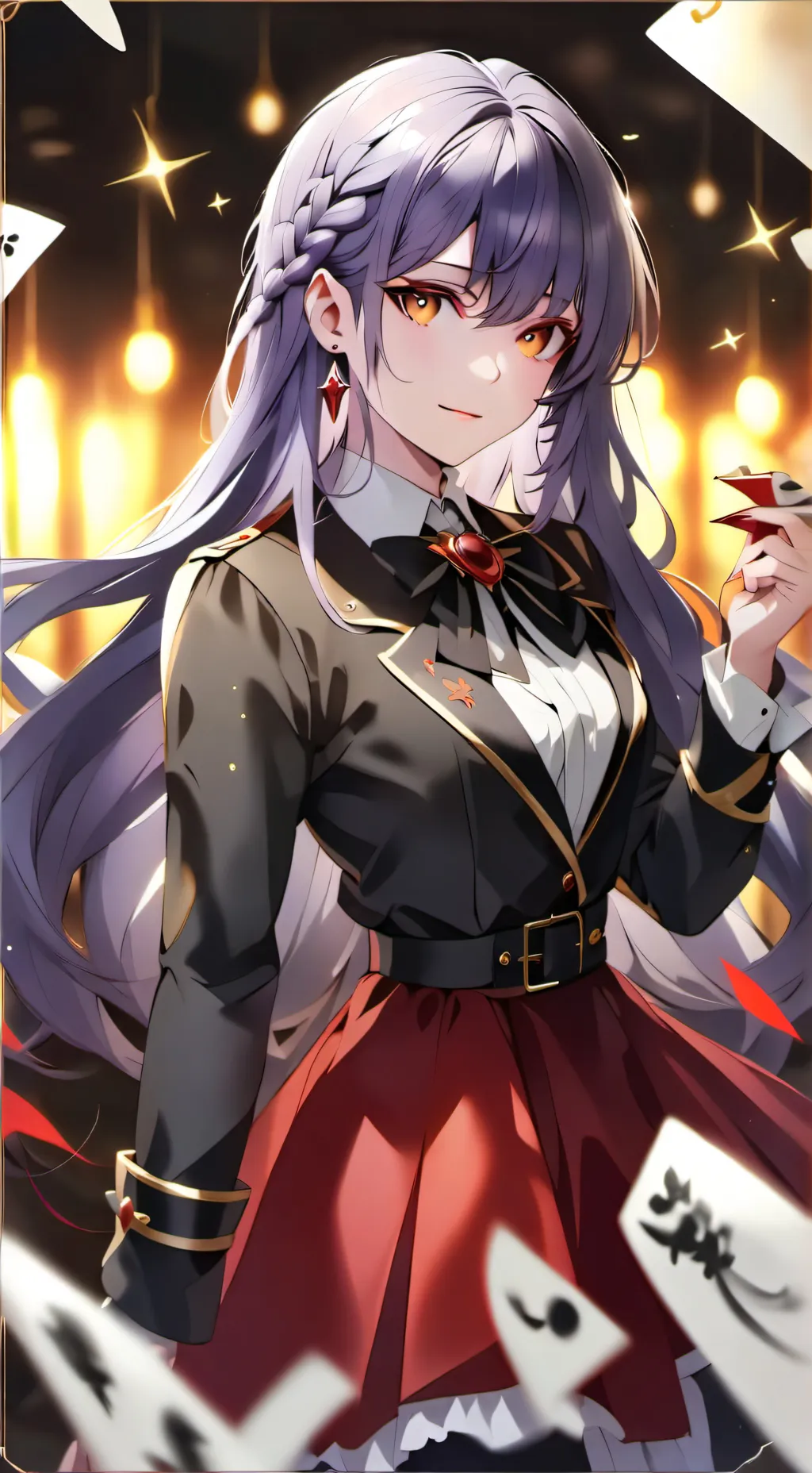 ai character: lily background