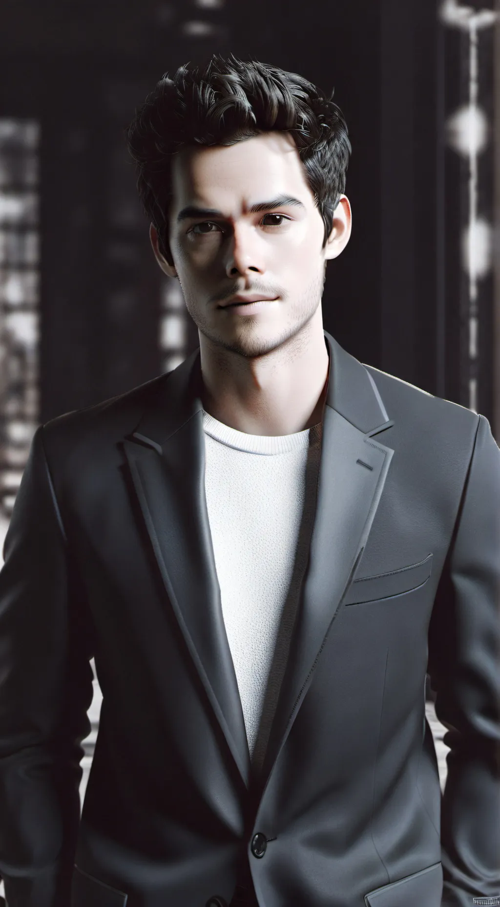 ai character: Dylan o brien background
