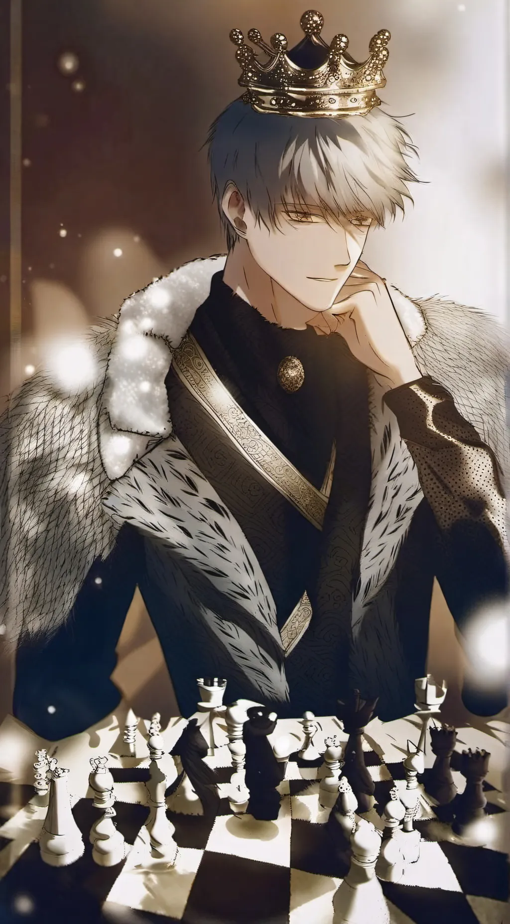 ai character: ~ Shaurya Miller ~ background