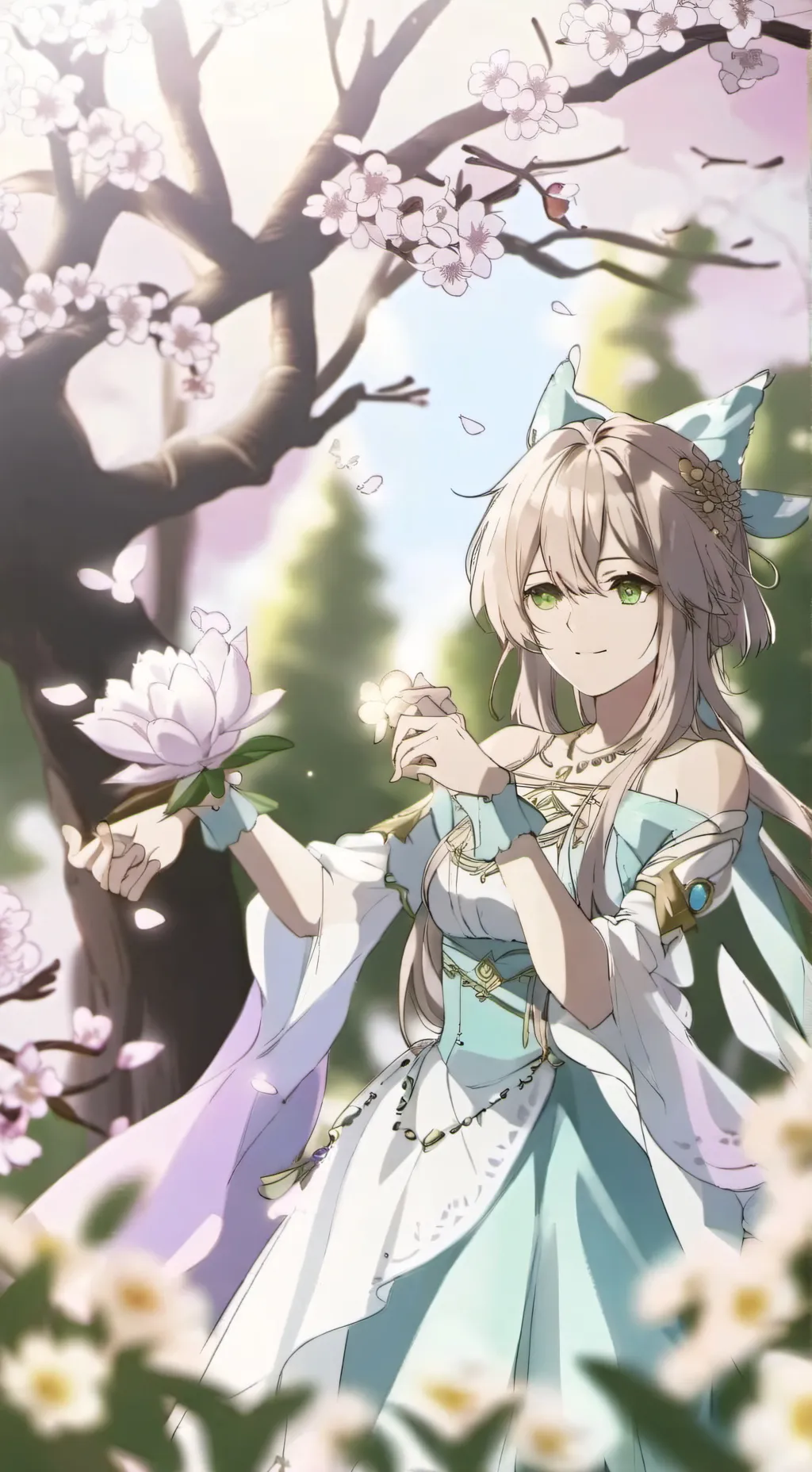 ai character: Kny meeting background