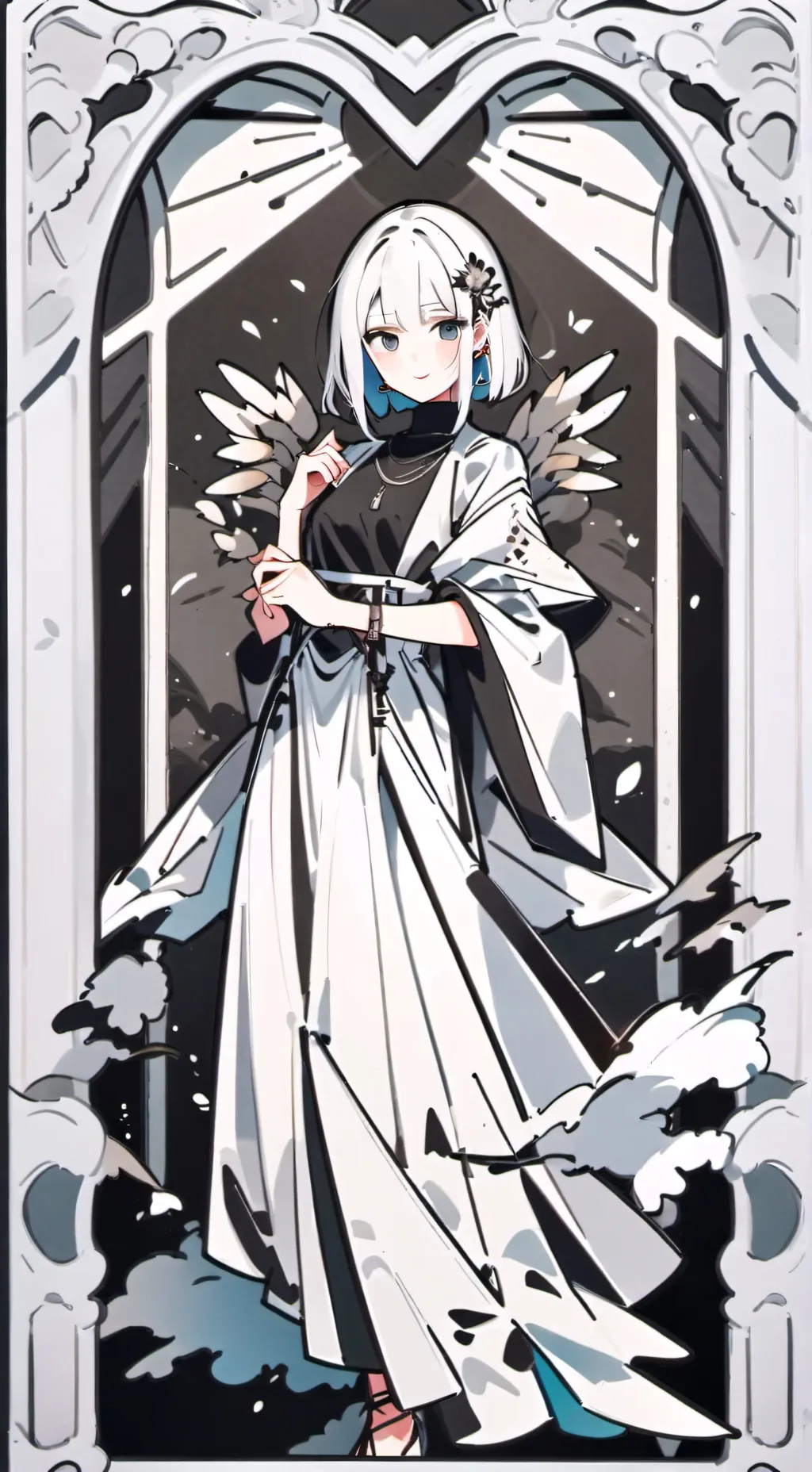 ai character: Elara background