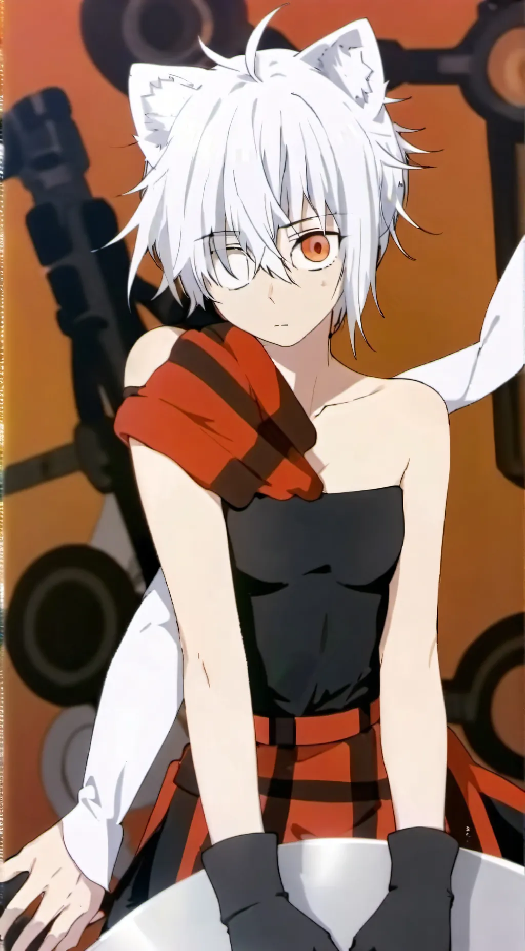 ai character: Neko background