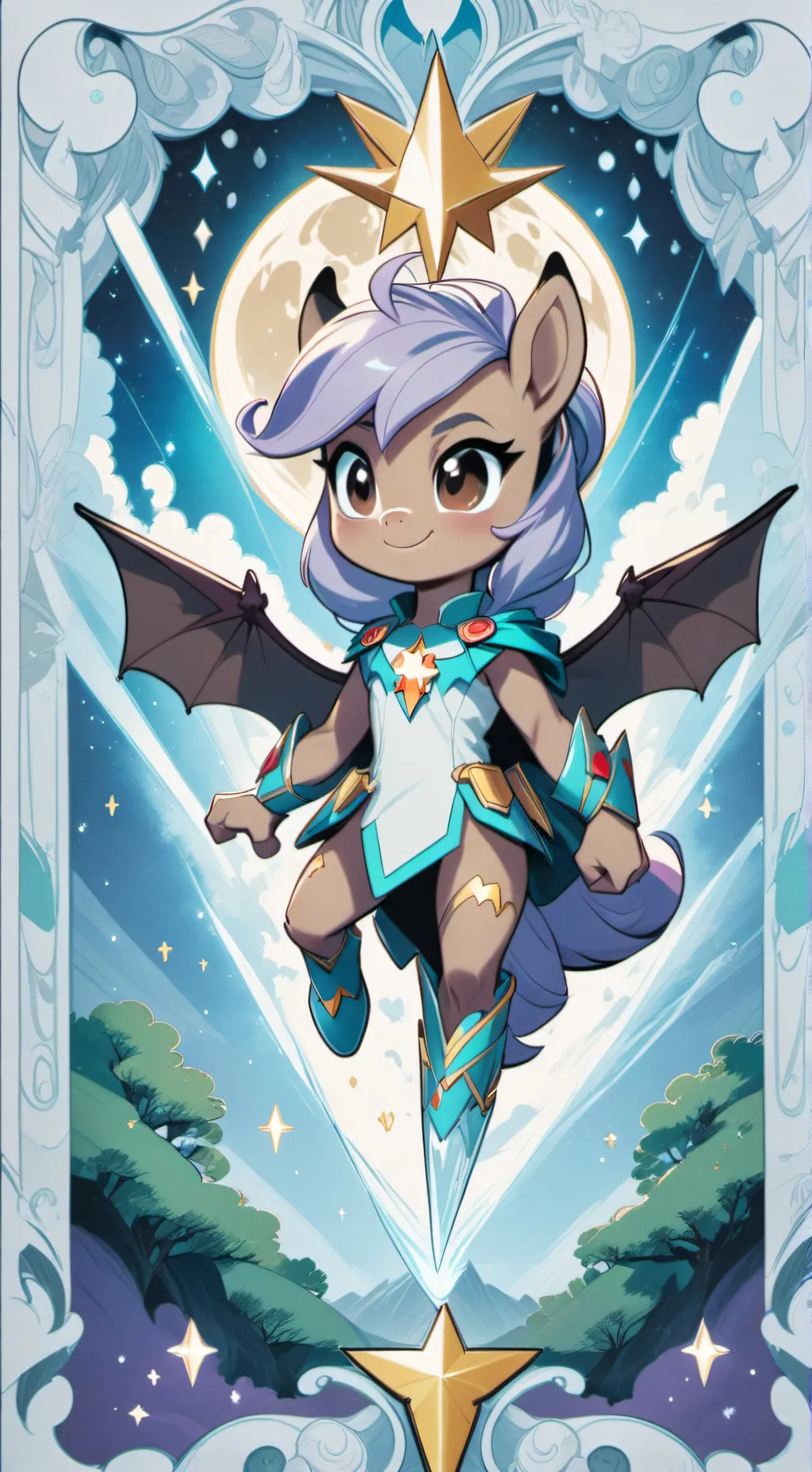 ai character: Bats among us background