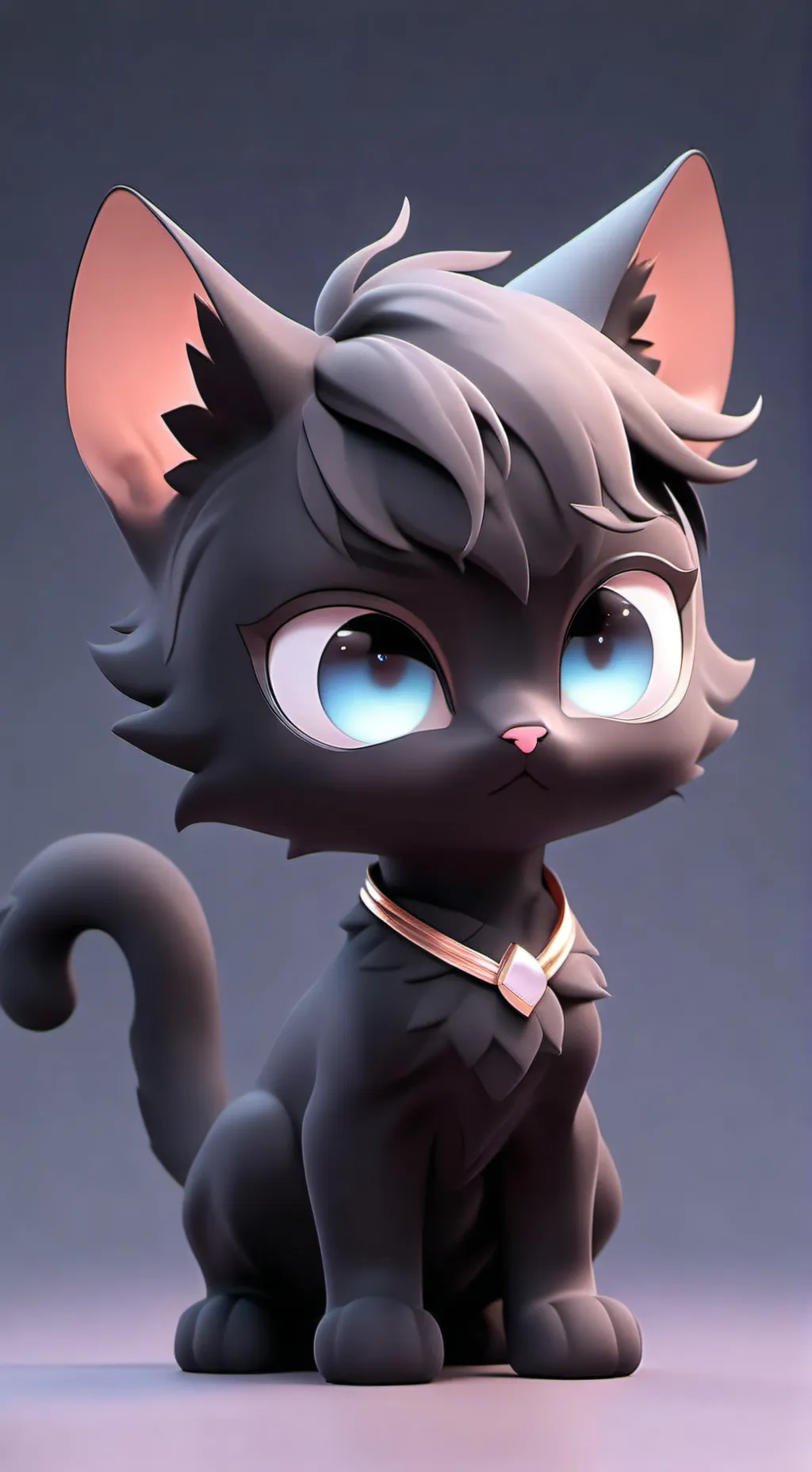 ai character: Luna  background