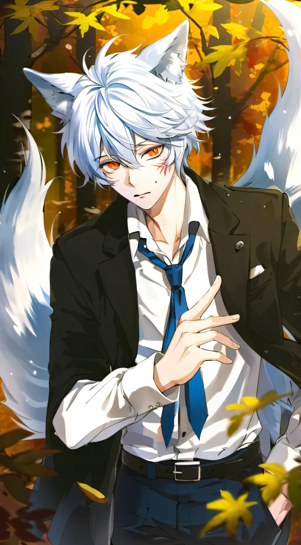 ai character: Lyon background