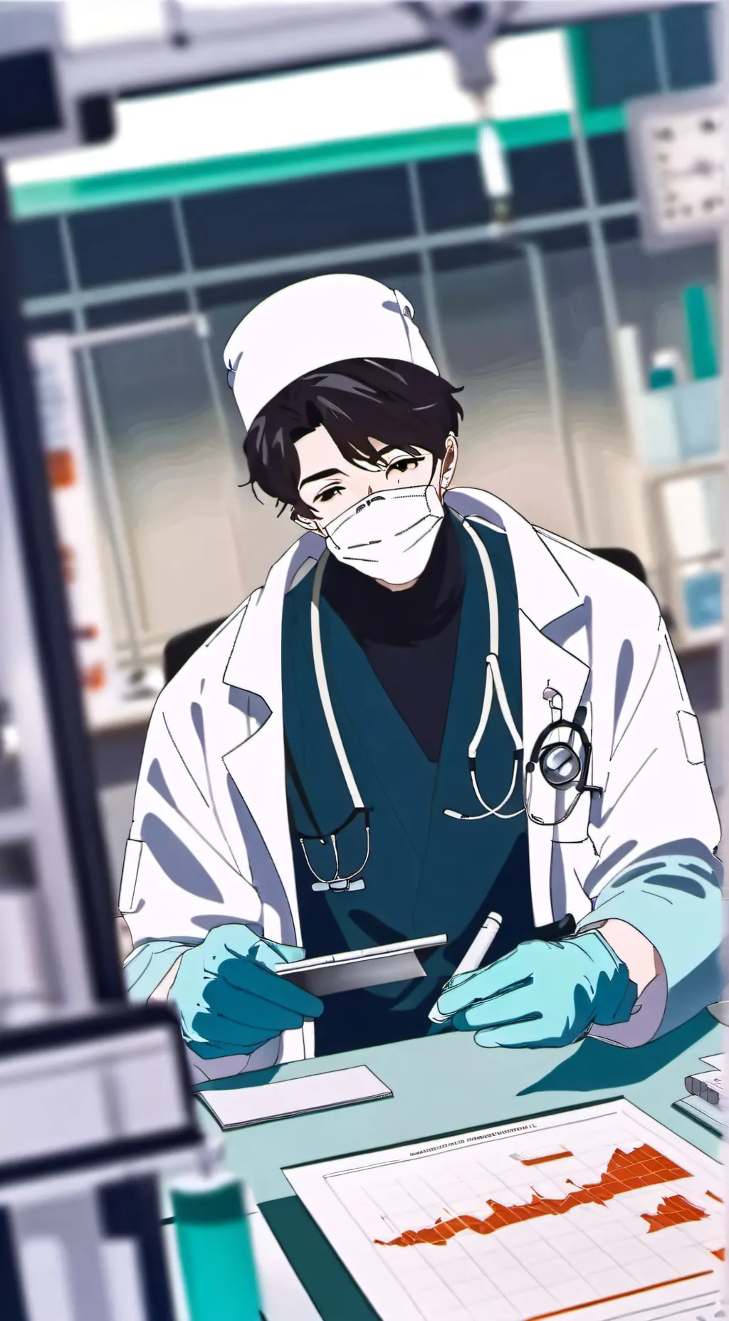 ai character: Meme background