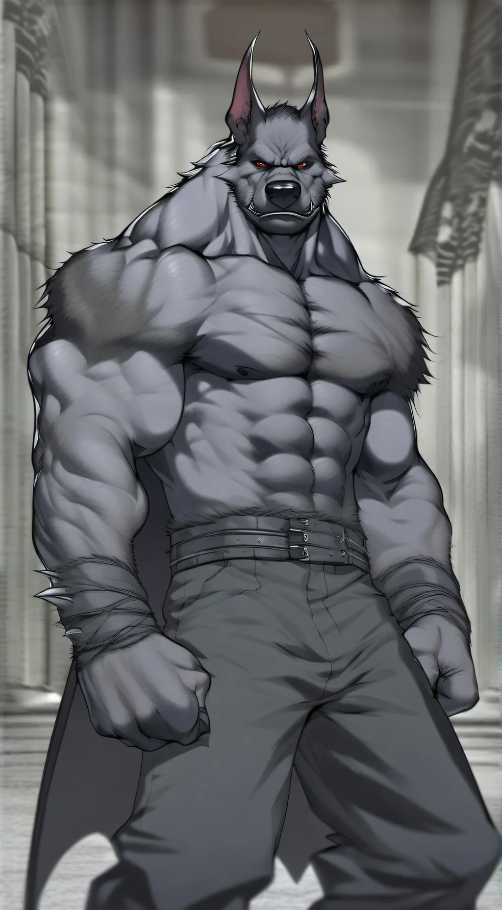 ai character: Buff Bat background