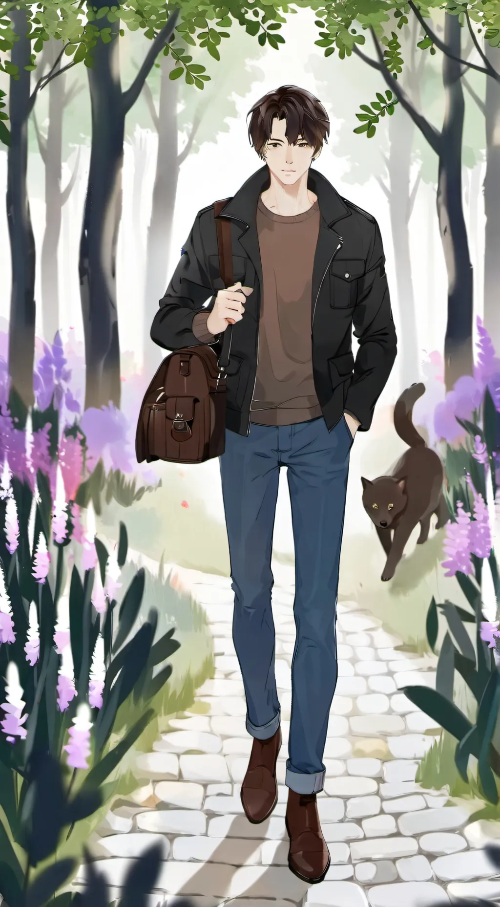 ai character: Nick background