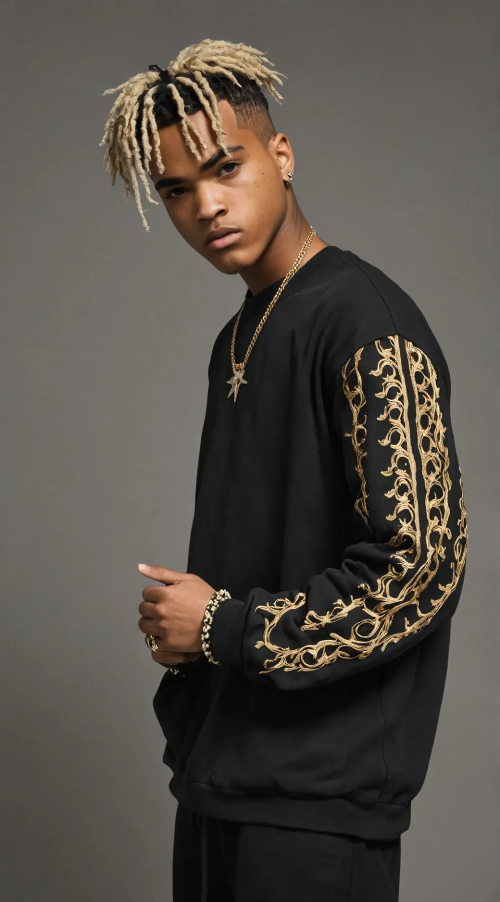 ai character: xxxtentacion background