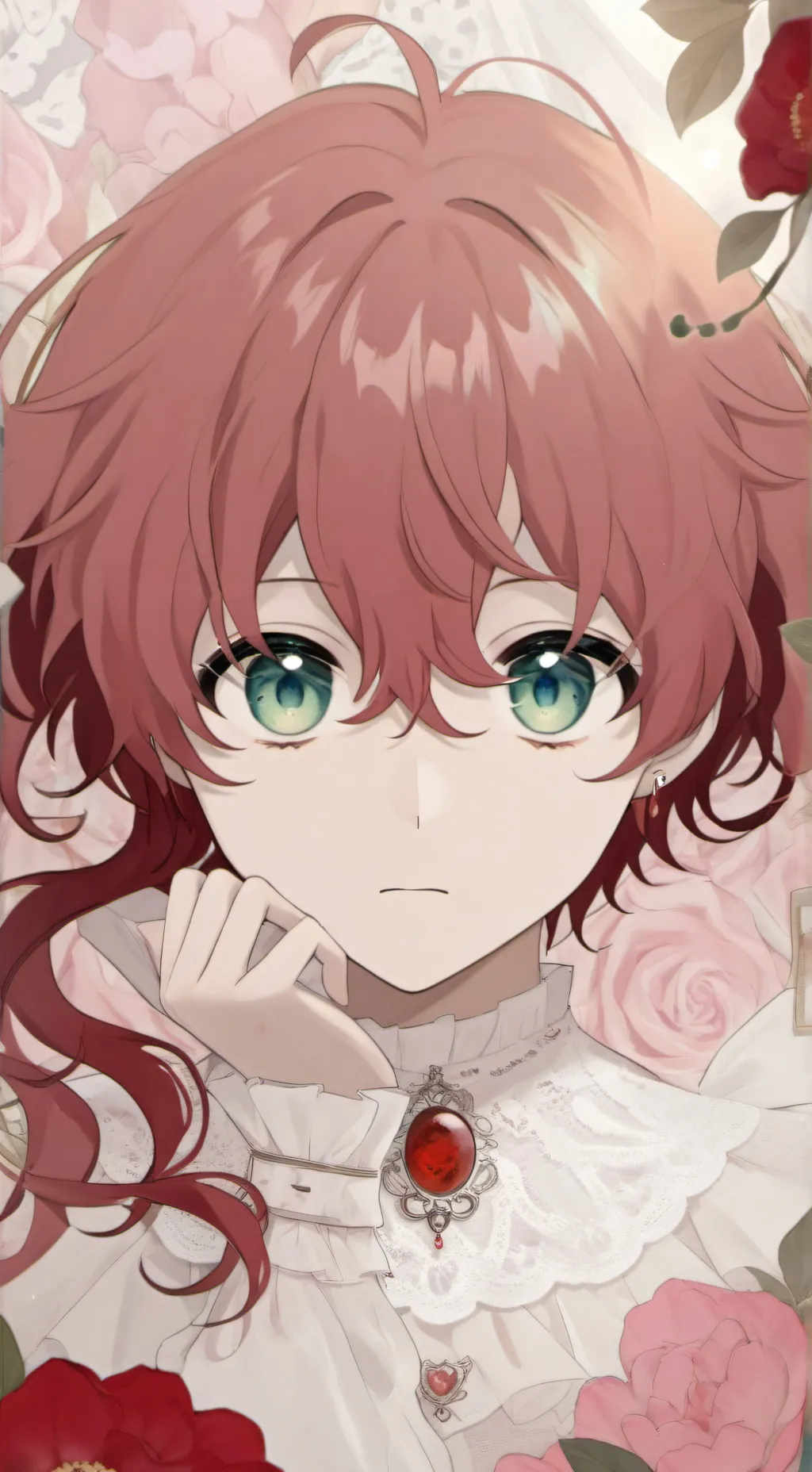 ai character: MERRY CHIRSHUH background