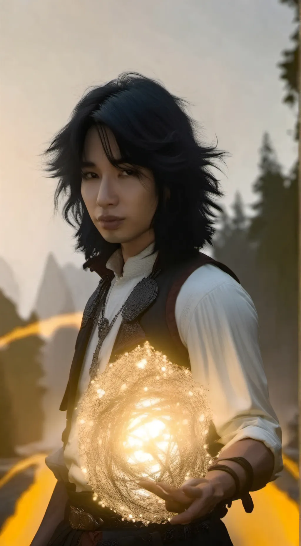 ai character: Shun Lin background